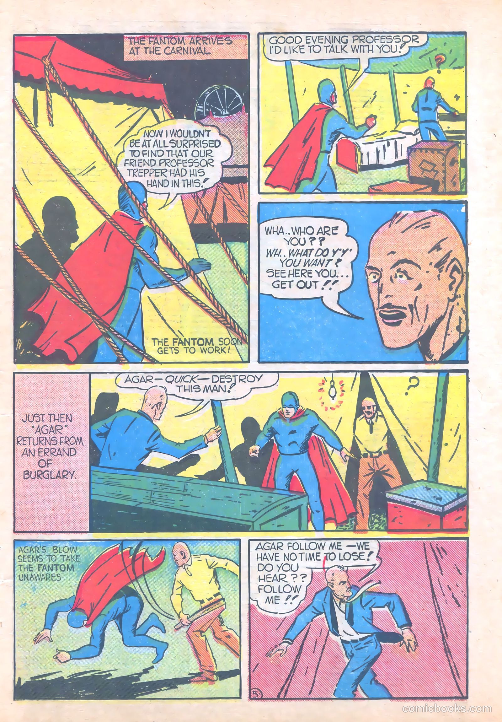 Amazing Mystery Funnies #19 (1940) — page 6 of 67