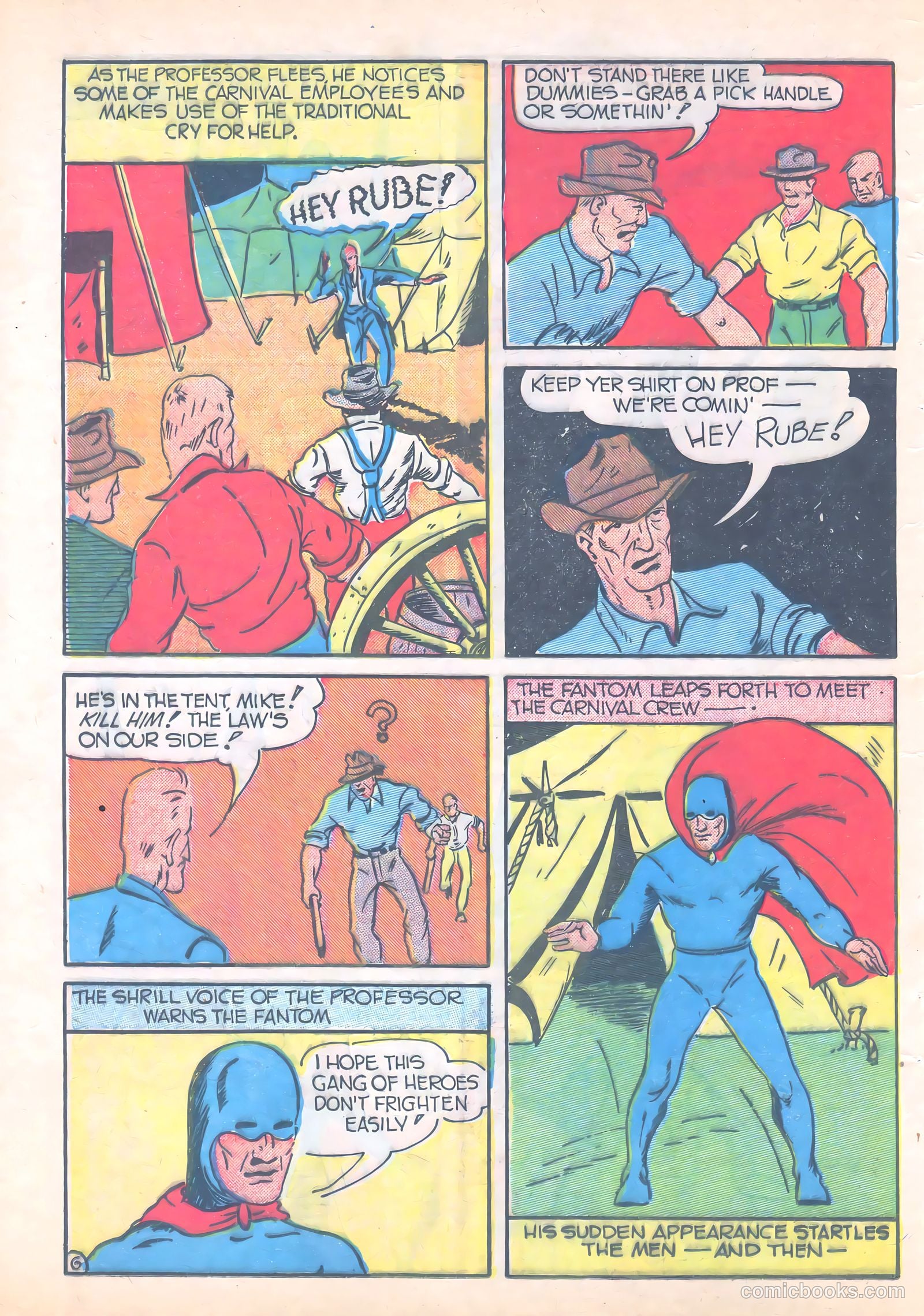 Amazing Mystery Funnies #19 (1940) — page 7 of 67
