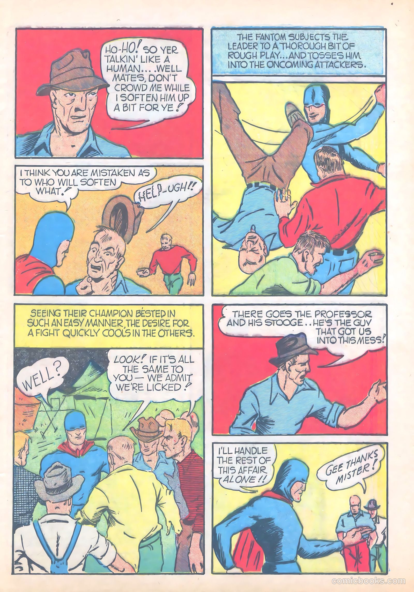 Amazing Mystery Funnies #19 (1940) — page 8 of 67