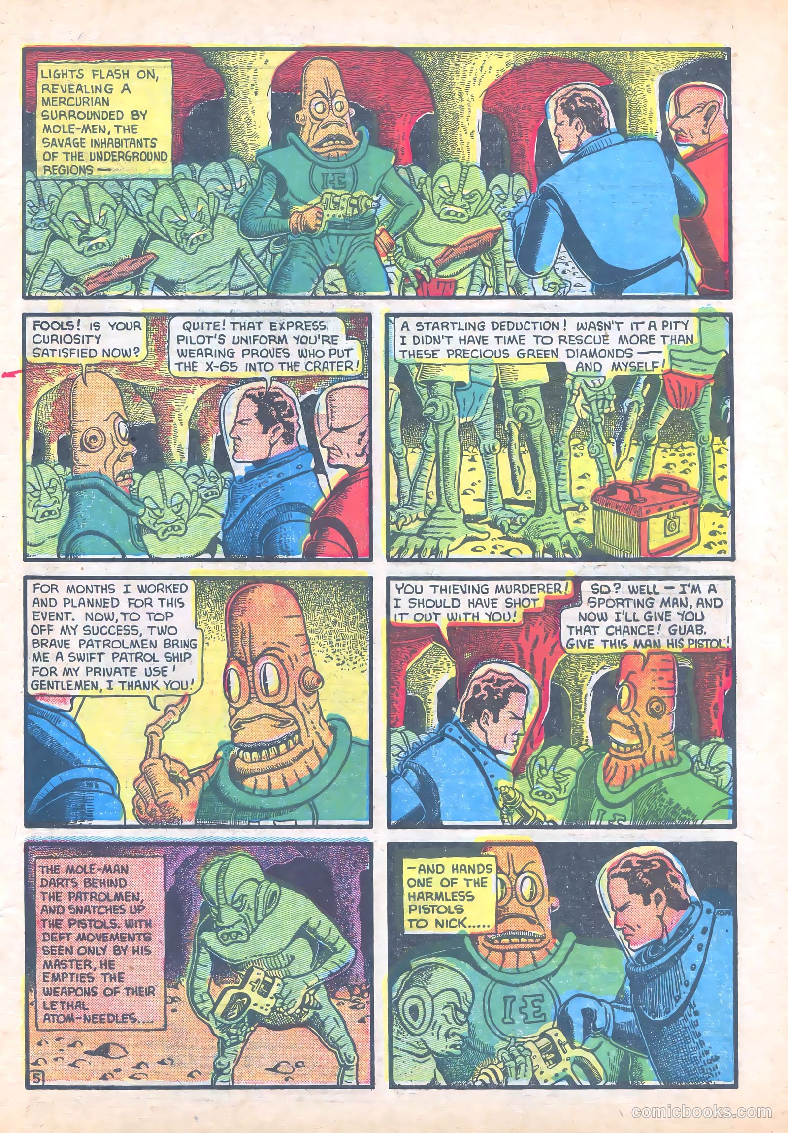 Amazing Mystery Funnies #19 (1940) — page 14 of 67