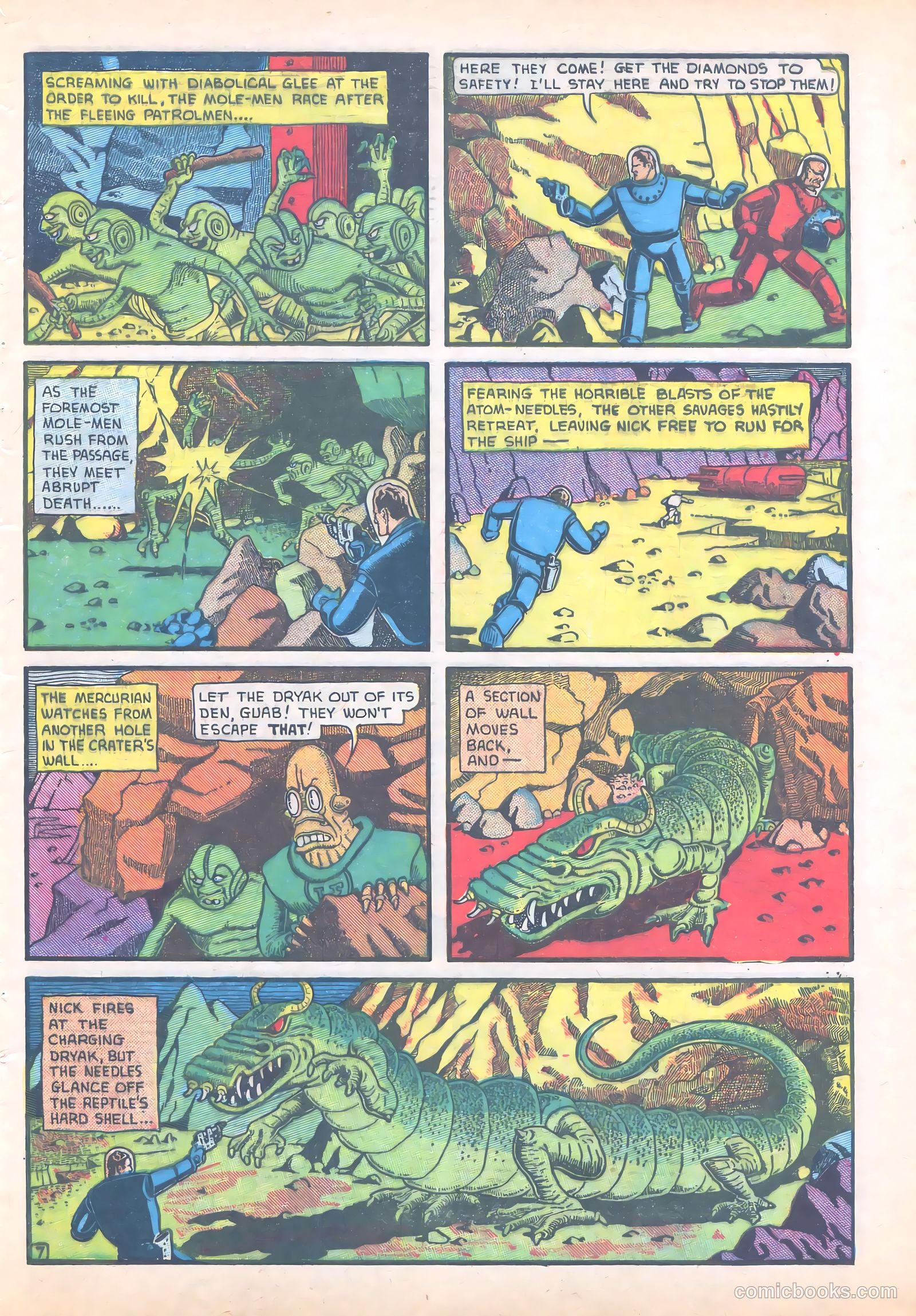 Amazing Mystery Funnies #19 (1940) — page 16 of 67