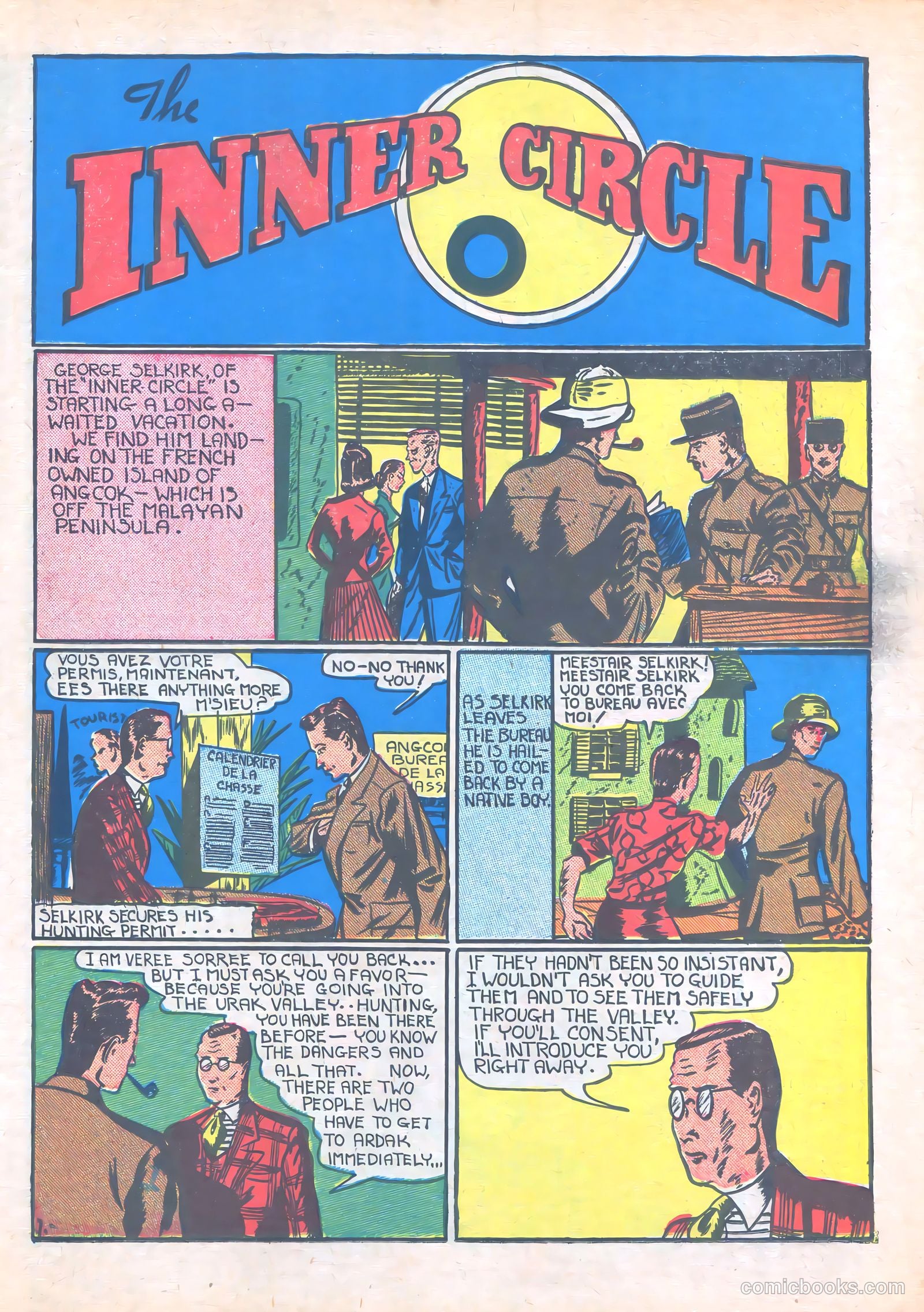 Amazing Mystery Funnies #19 (1940) — page 18 of 67