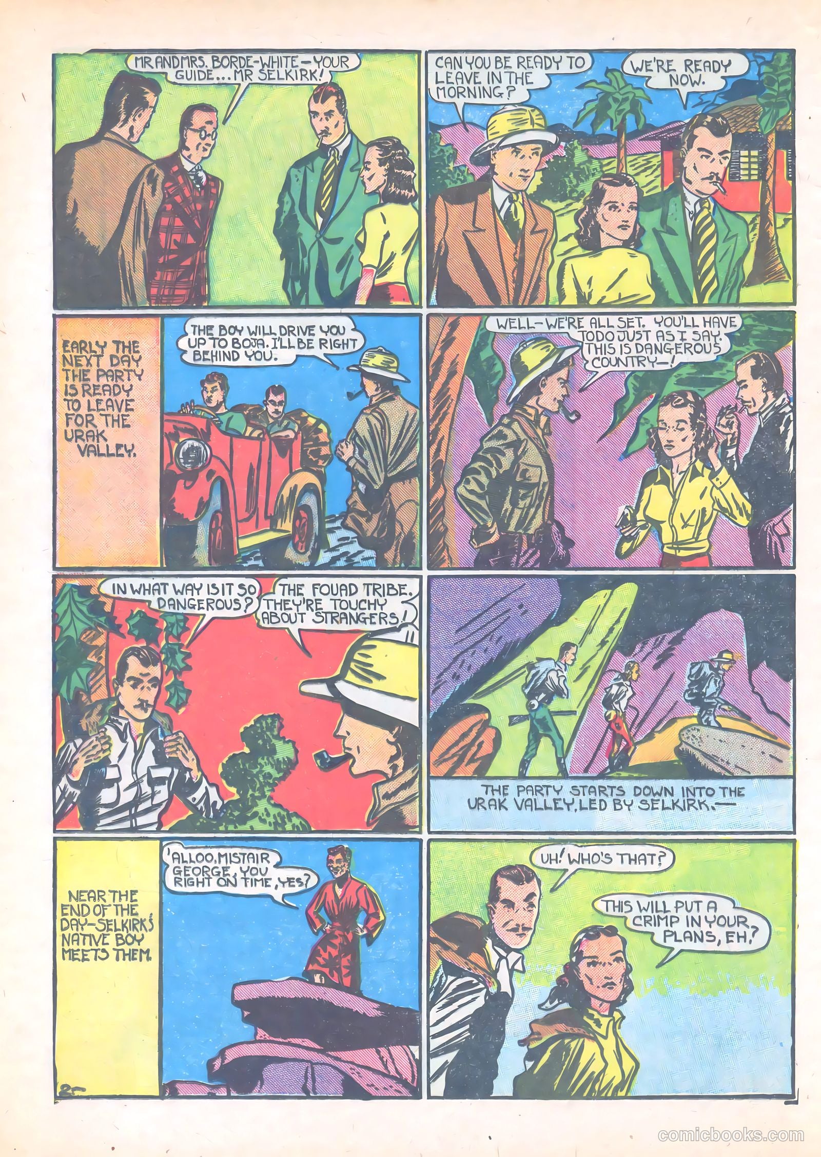 Amazing Mystery Funnies #19 (1940) — page 19 of 67
