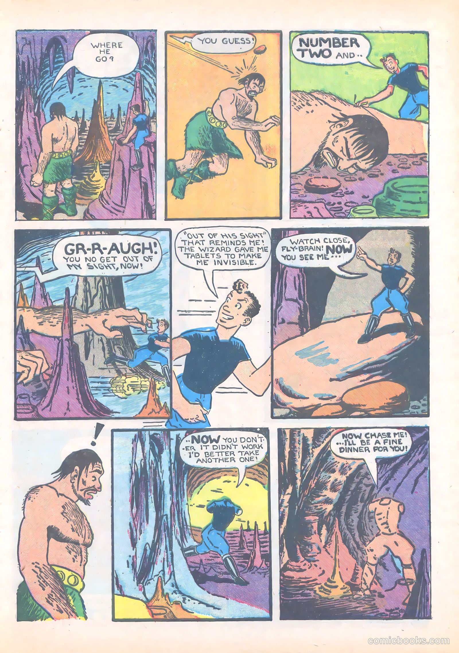 Amazing Mystery Funnies #19 (1940) — page 28 of 67