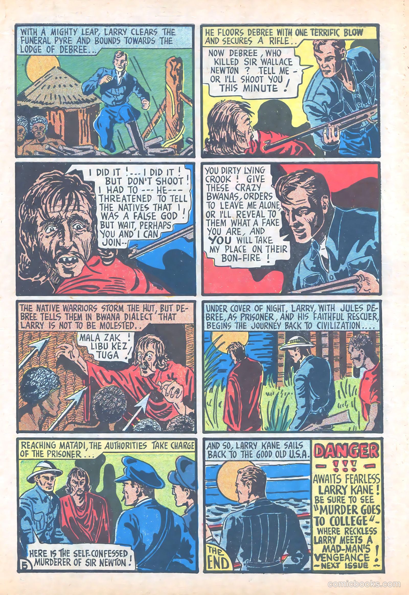 Amazing Mystery Funnies #19 (1940) — page 34 of 67