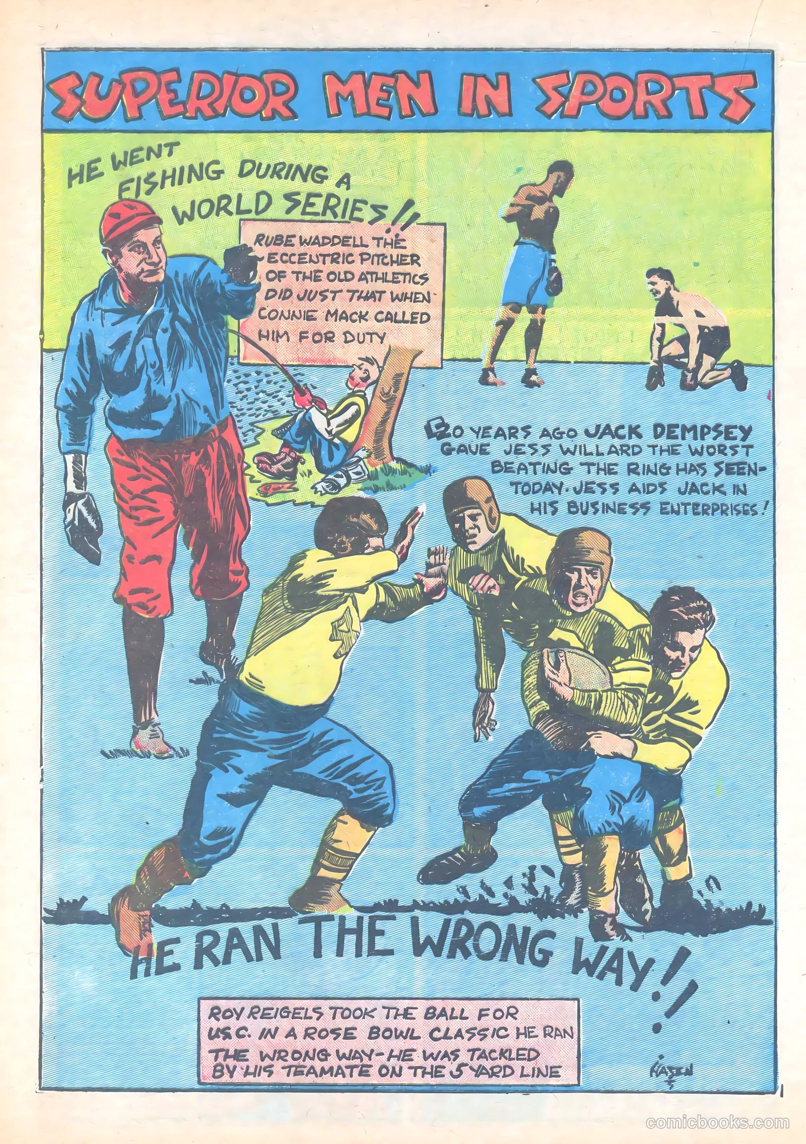 Amazing Mystery Funnies #19 (1940) — page 35 of 67