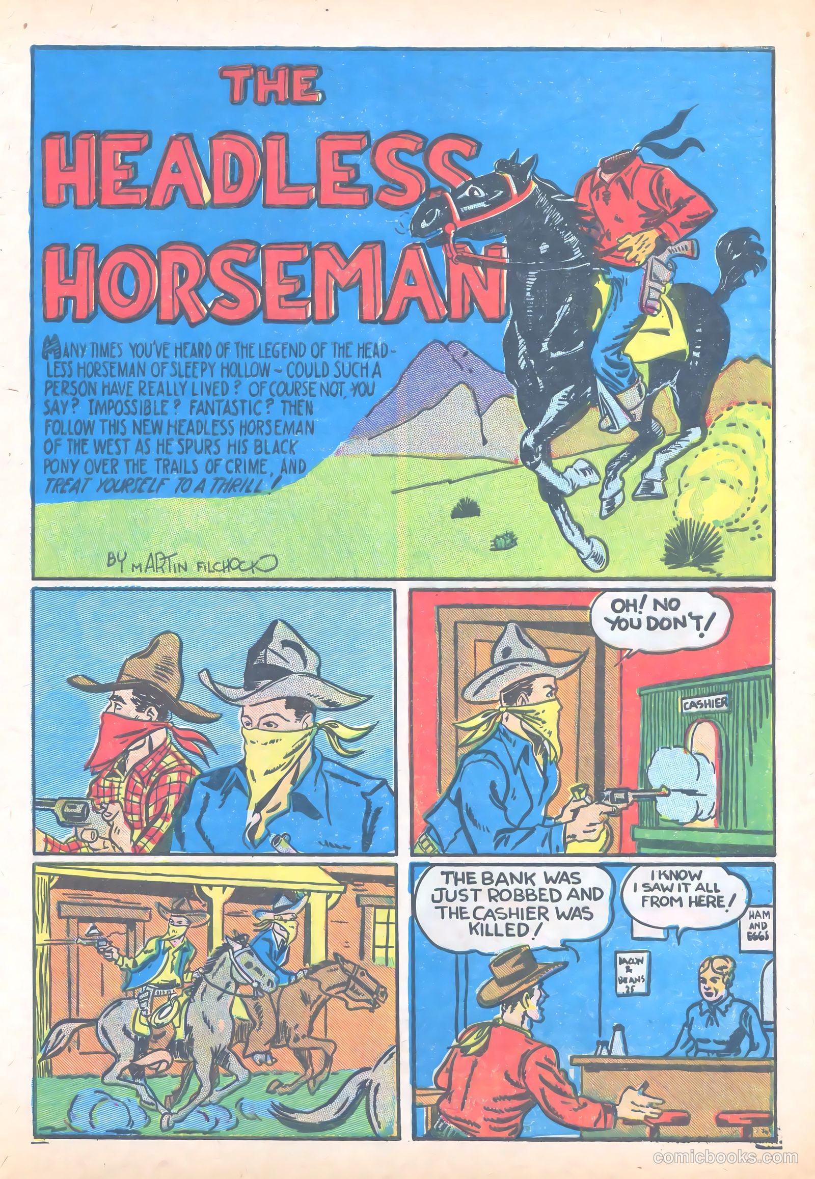 Amazing Mystery Funnies #19 (1940) — page 36 of 67