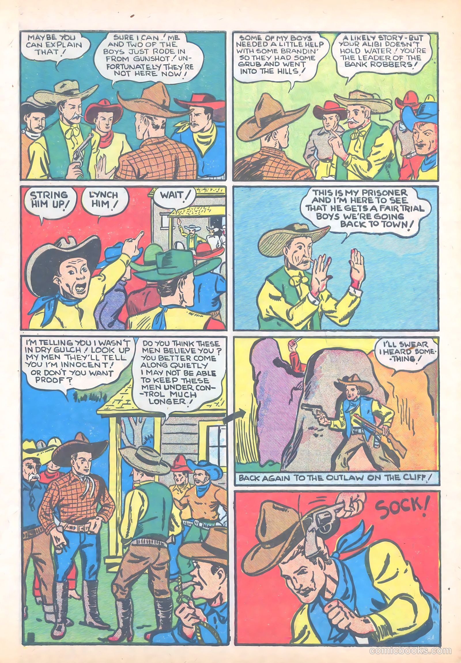 Amazing Mystery Funnies #19 (1940) — page 40 of 67