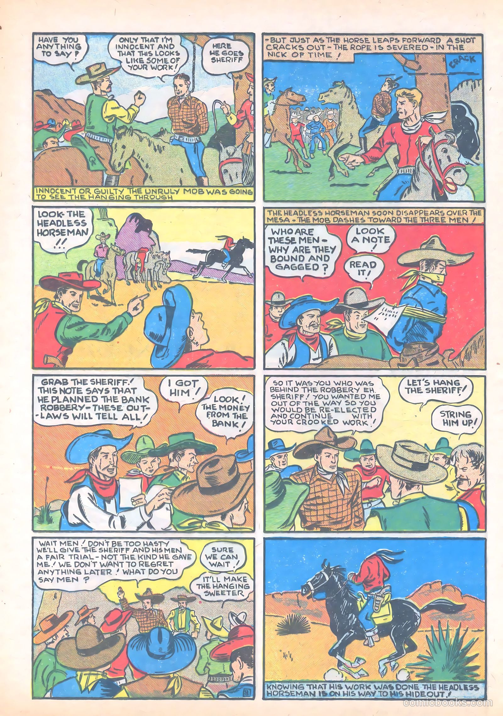 Amazing Mystery Funnies #19 (1940) — page 43 of 67