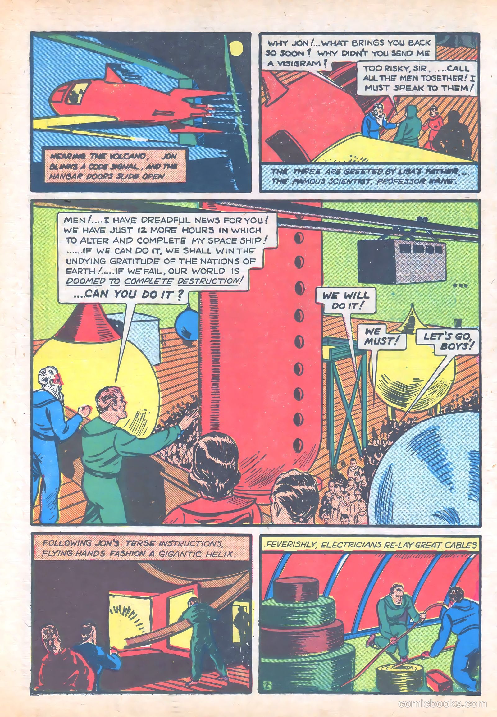 Amazing Mystery Funnies #19 (1940) — page 49 of 67
