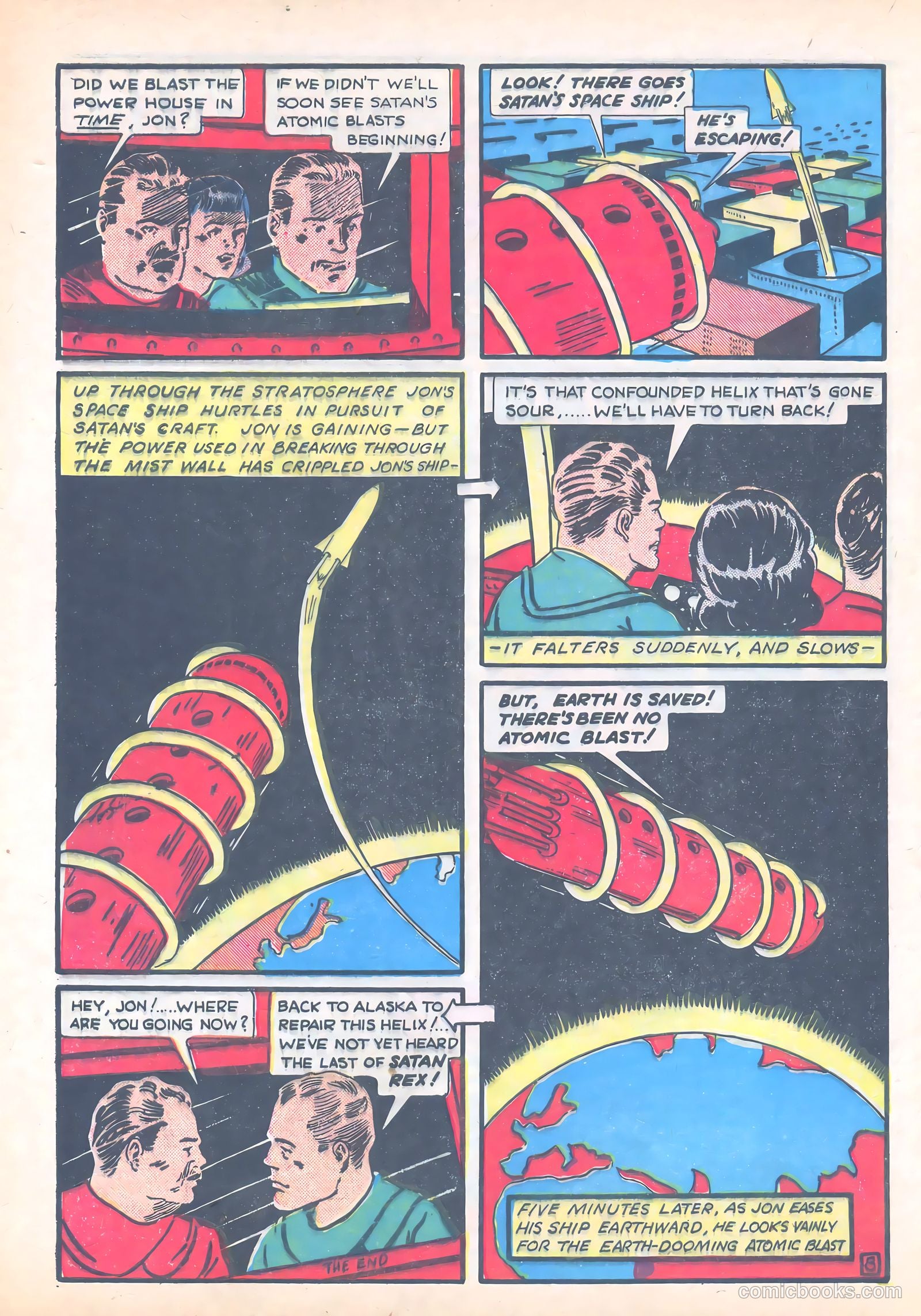 Amazing Mystery Funnies #19 (1940) — page 55 of 67