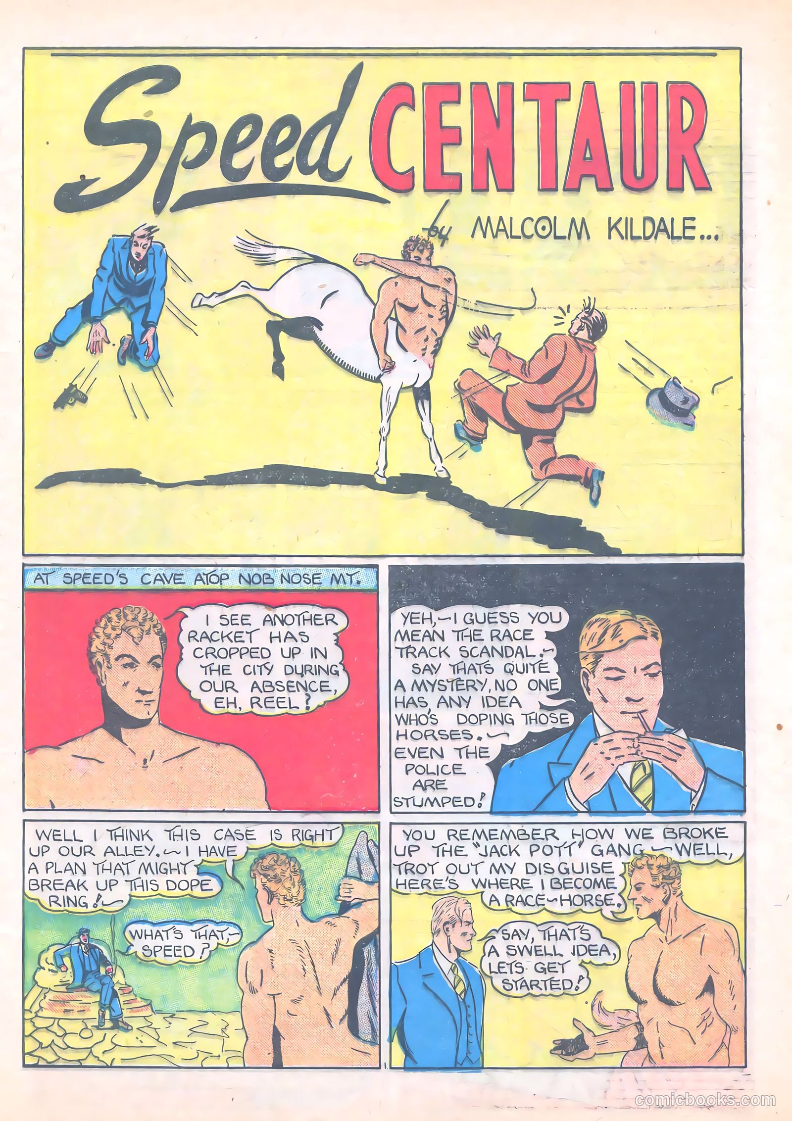 Amazing Mystery Funnies #19 (1940) — page 56 of 67