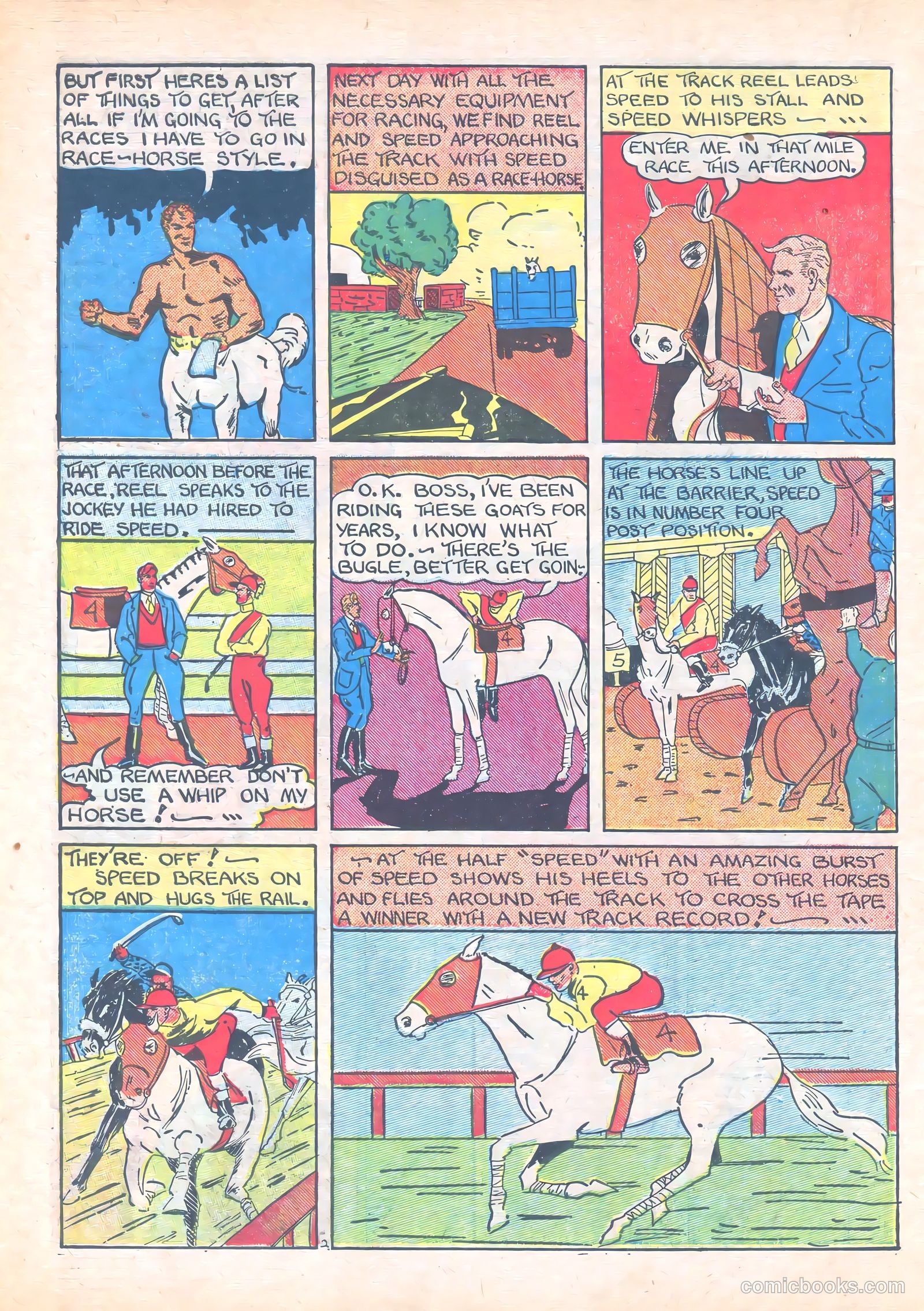 Amazing Mystery Funnies #19 (1940) — page 57 of 67