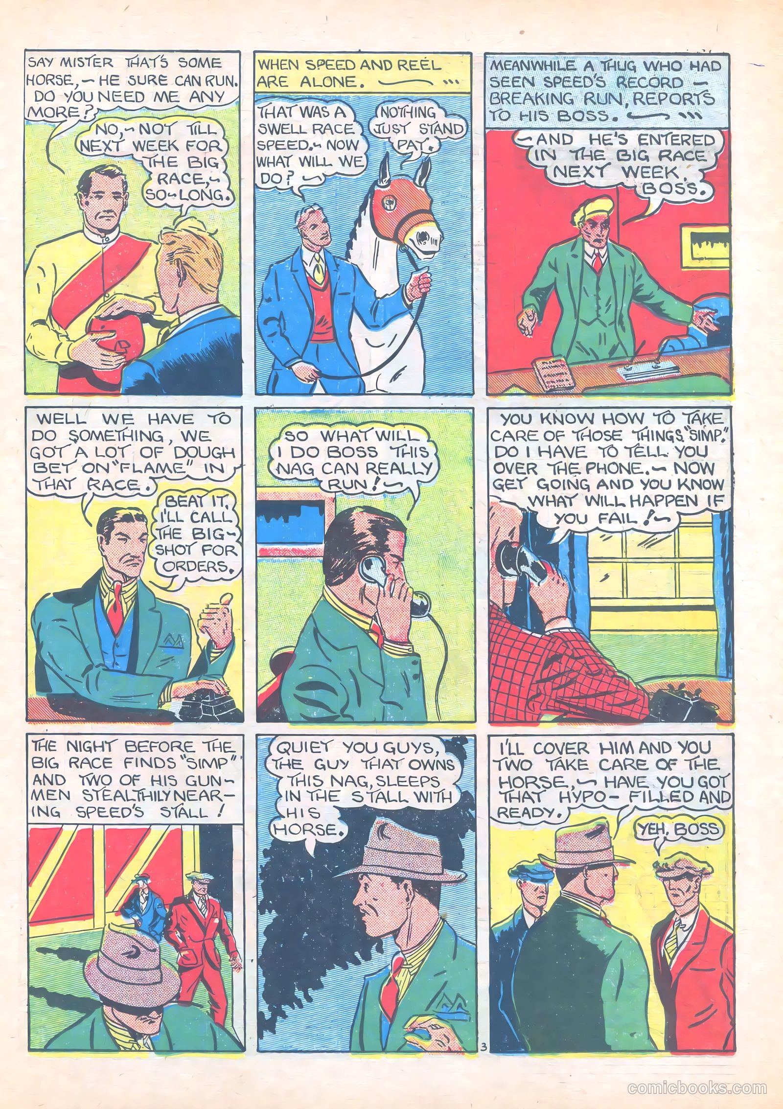 Amazing Mystery Funnies #19 (1940) — page 58 of 67