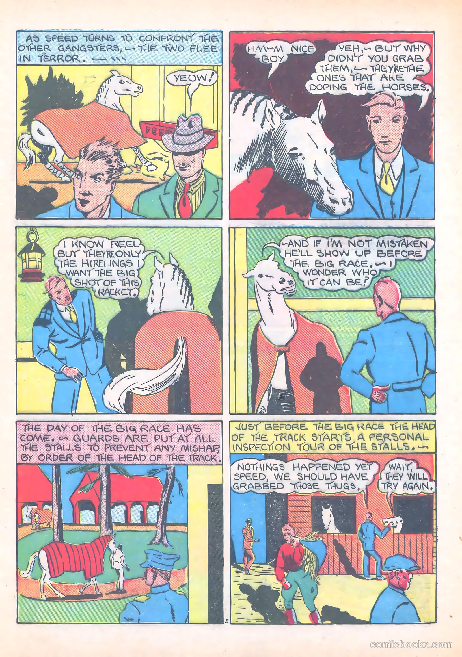 Amazing Mystery Funnies #19 (1940) — page 60 of 67