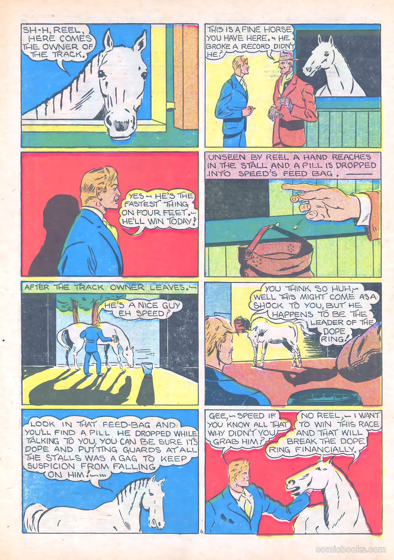 Amazing Mystery Funnies #19 (1940) — page 61 of 67