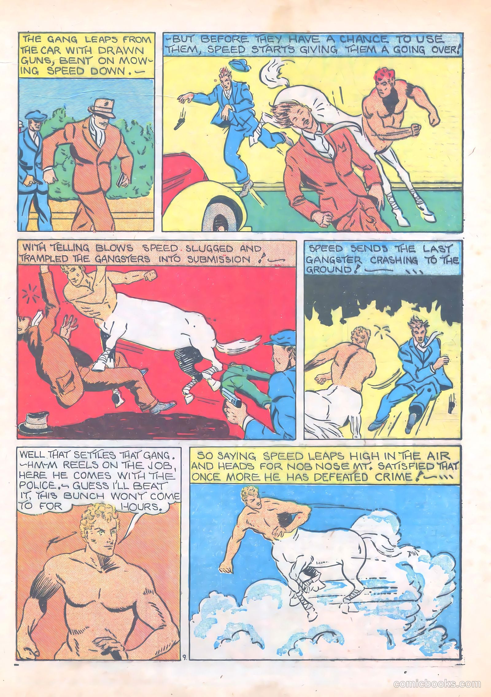 Amazing Mystery Funnies #19 (1940) — page 64 of 67