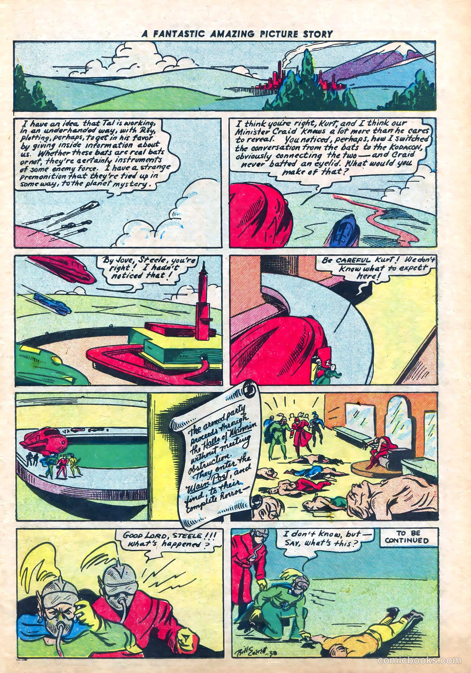 Amazing Mystery Funnies #2 (1938) — page 6 of 50
