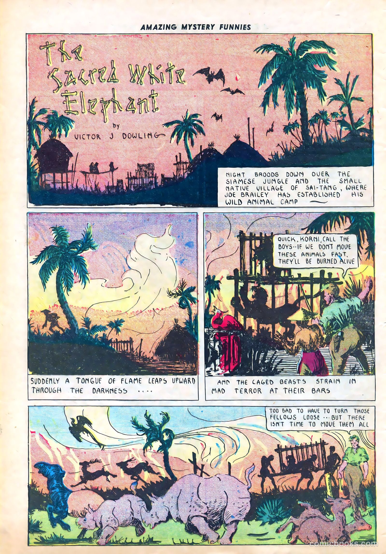 Amazing Mystery Funnies #2 (1938) — page 7 of 50