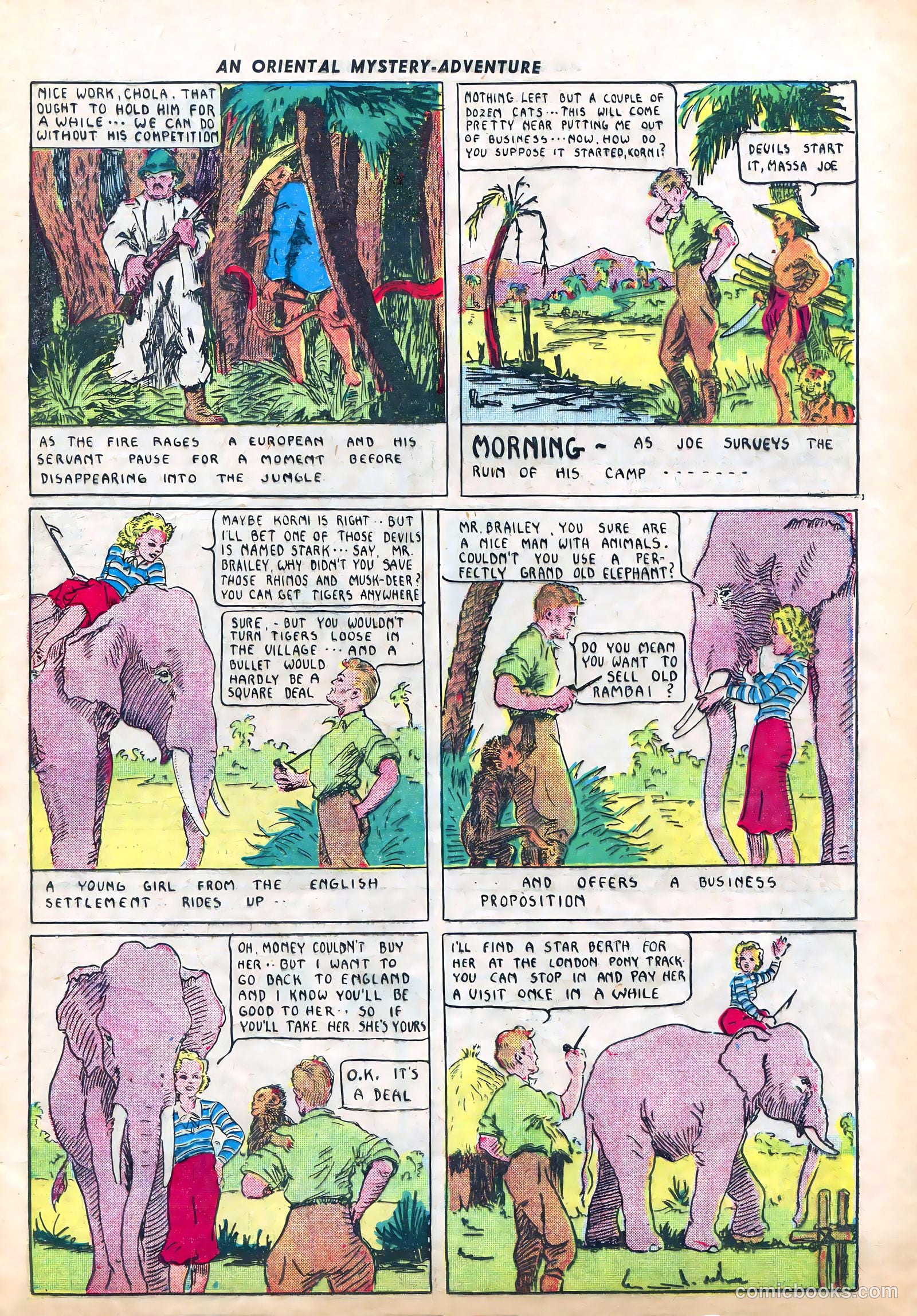 Amazing Mystery Funnies #2 (1938) — page 8 of 50