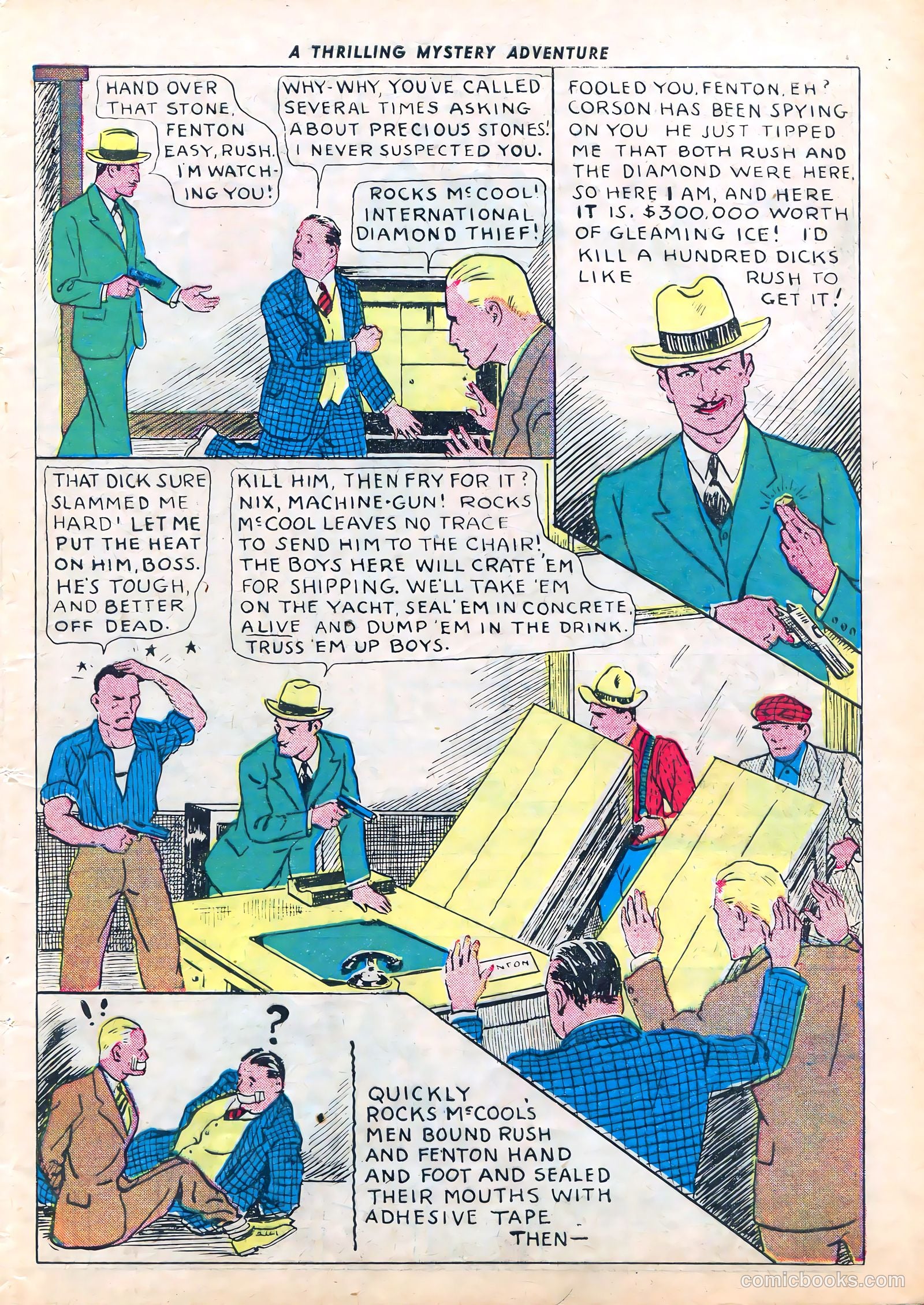 Amazing Mystery Funnies #2 (1938) — page 16 of 50