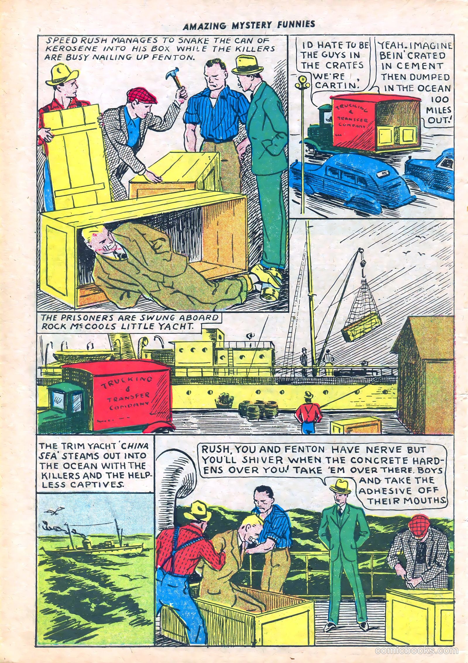 Amazing Mystery Funnies #2 (1938) — page 17 of 50