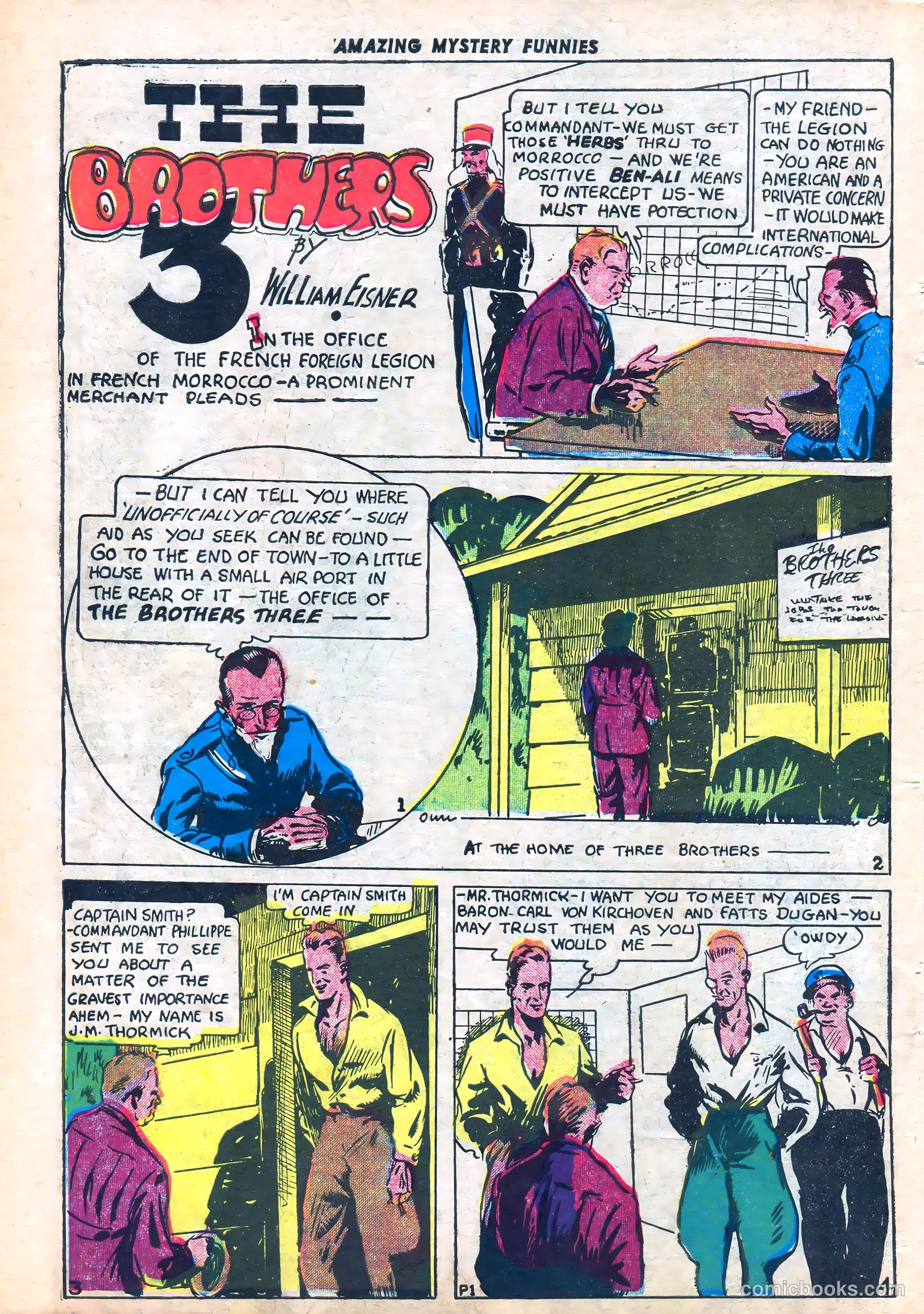 Amazing Mystery Funnies #2 (1938) — page 28 of 50