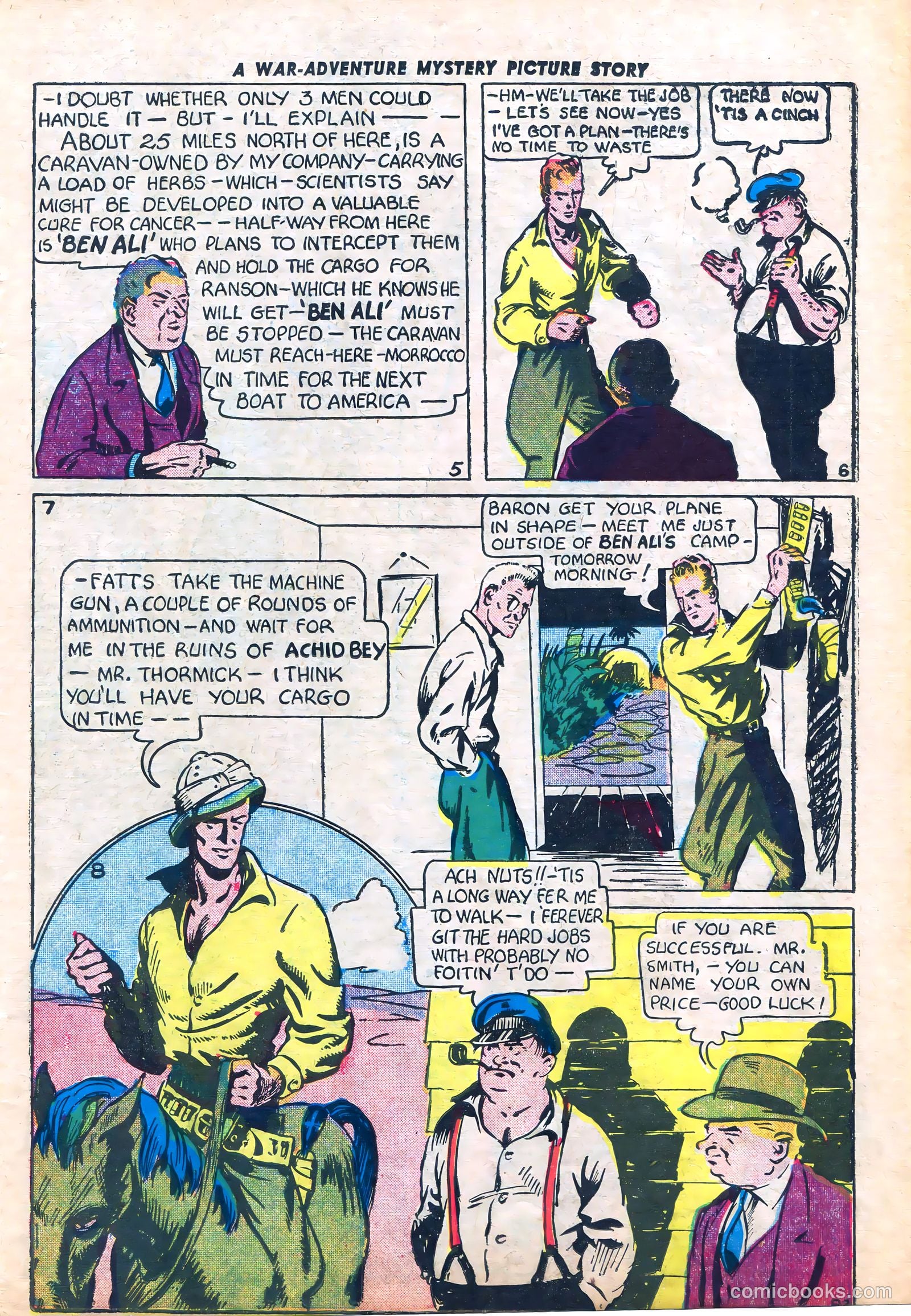 Amazing Mystery Funnies #2 (1938) — page 29 of 50