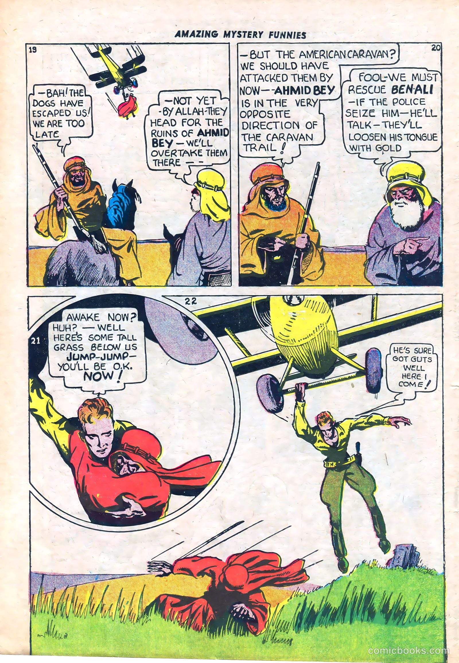 Amazing Mystery Funnies #2 (1938) — page 32 of 50