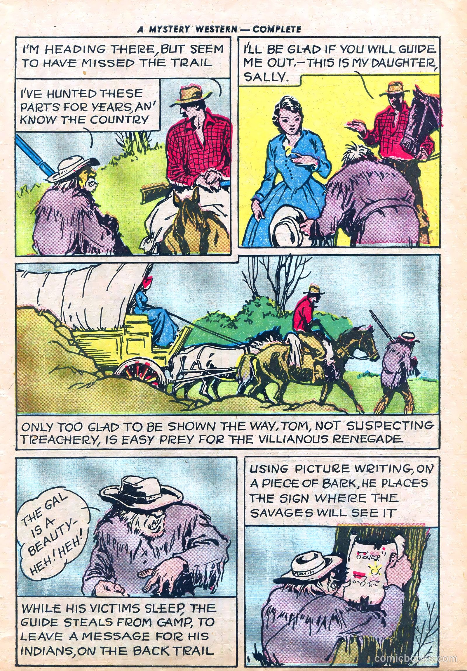 Amazing Mystery Funnies #2 (1938) — page 37 of 50