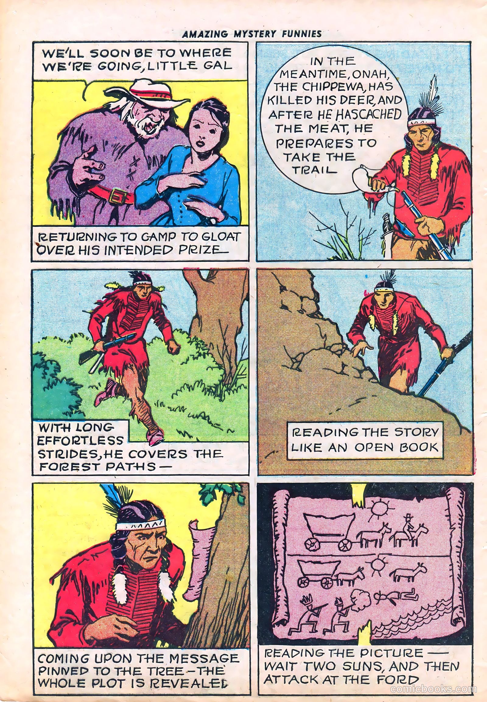 Amazing Mystery Funnies #2 (1938) — page 38 of 50