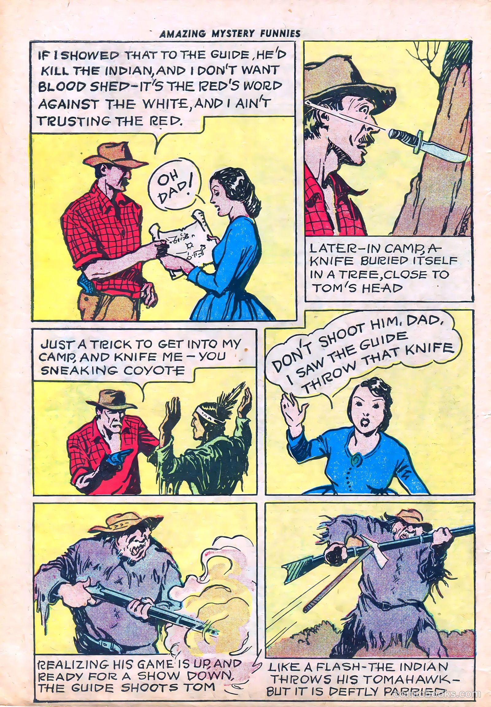 Amazing Mystery Funnies #2 (1938) — page 40 of 50
