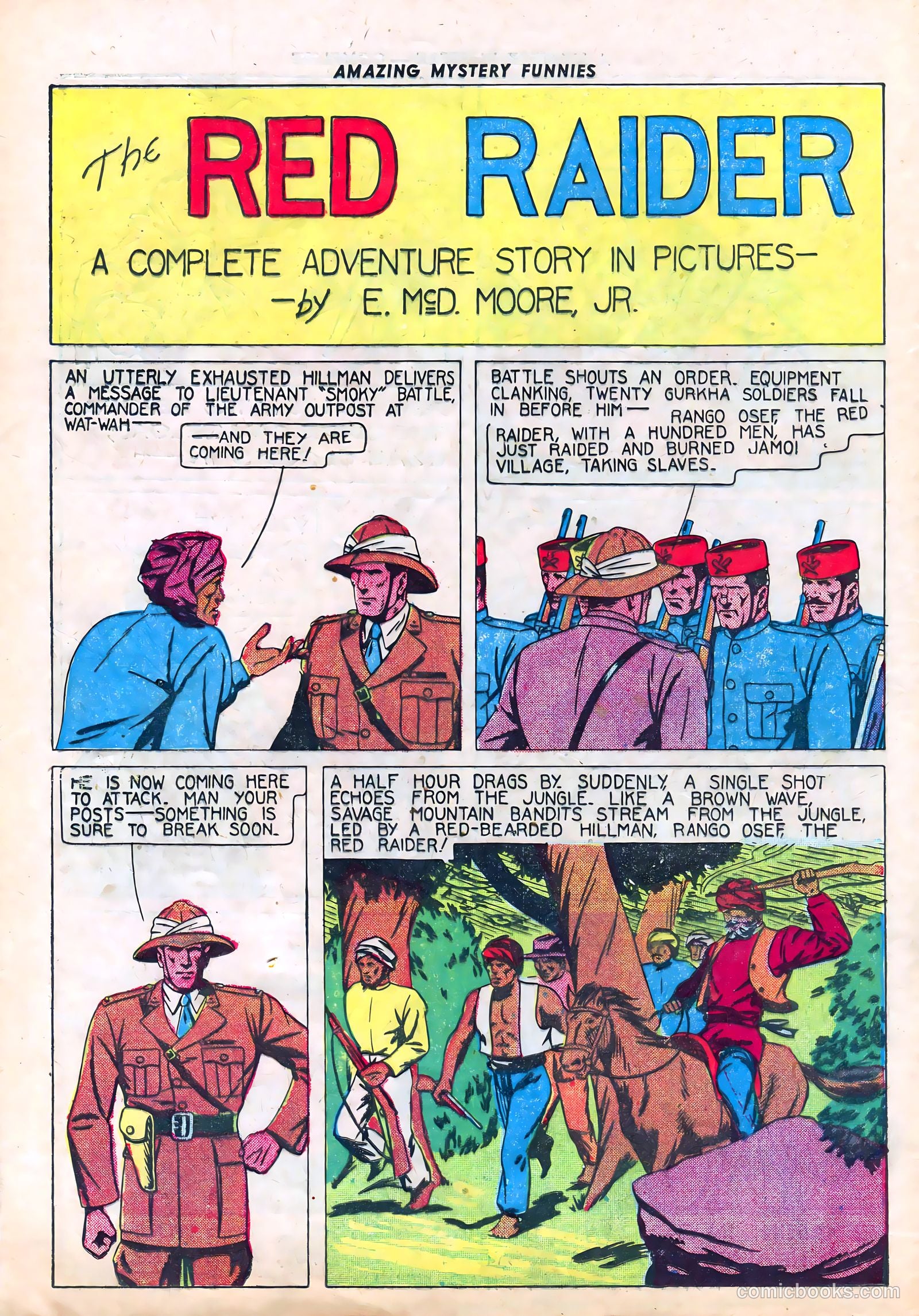 Amazing Mystery Funnies #2 (1938) — page 42 of 50