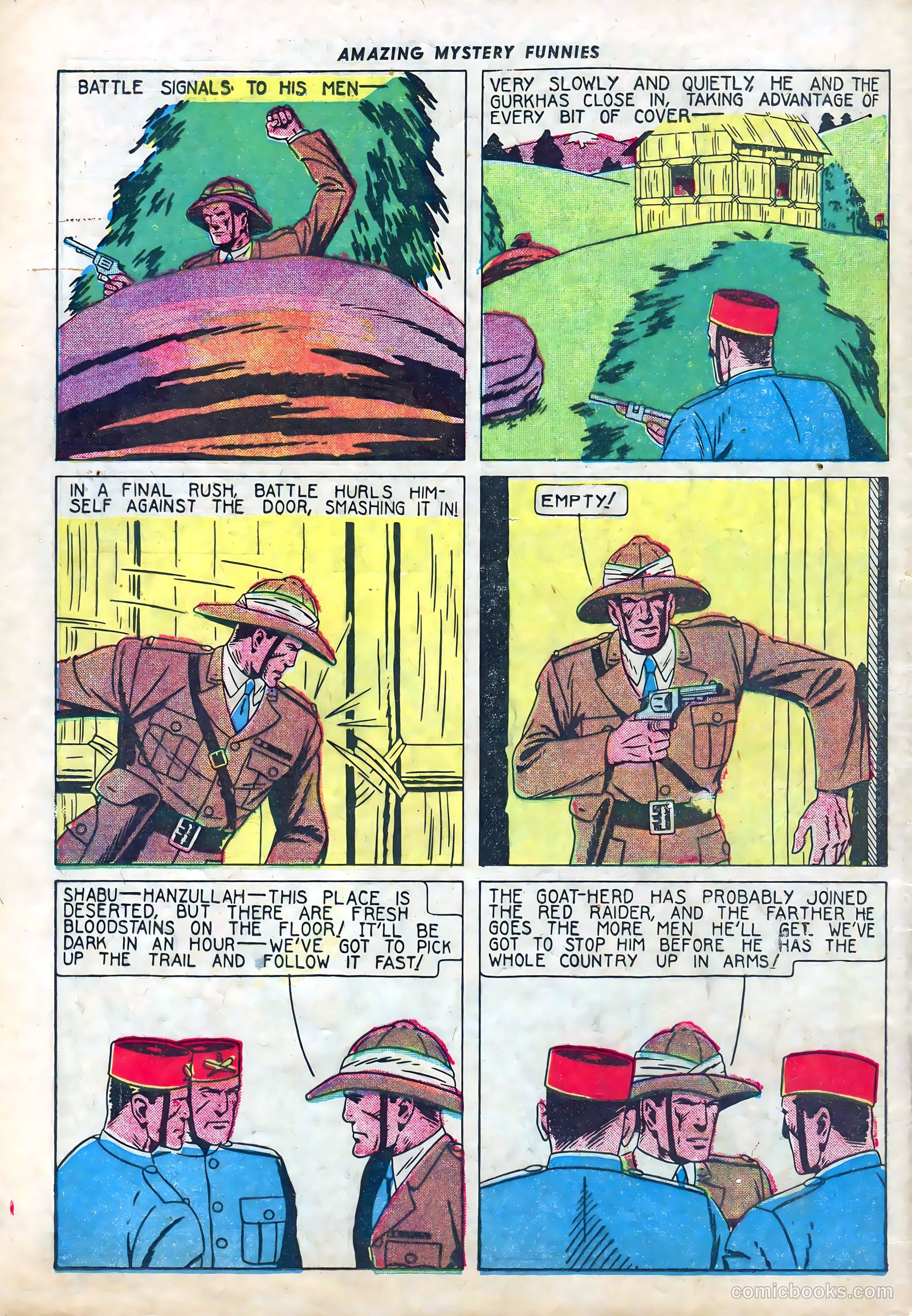 Amazing Mystery Funnies #2 (1938) — page 46 of 50