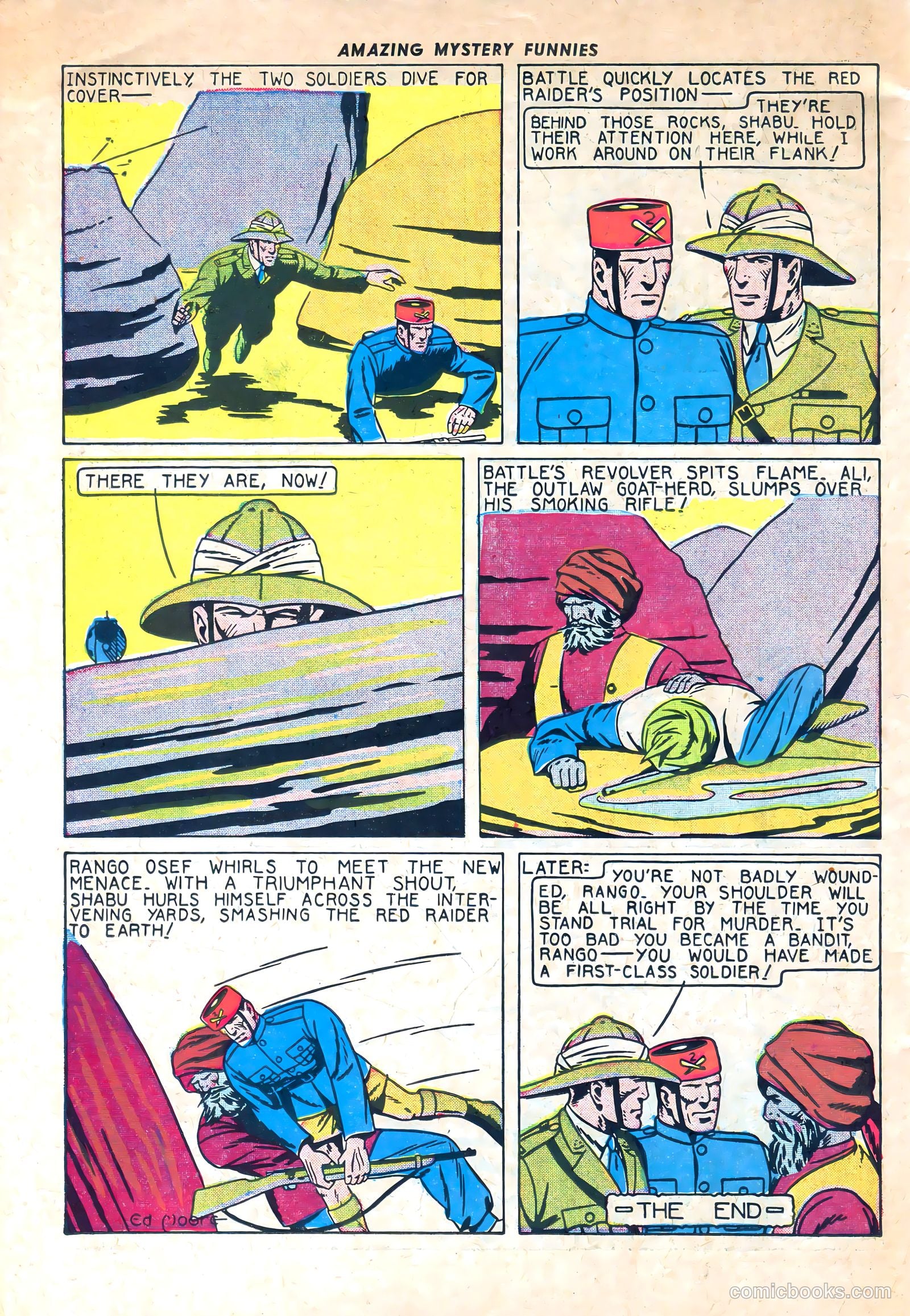 Amazing Mystery Funnies #2 (1938) — page 48 of 50
