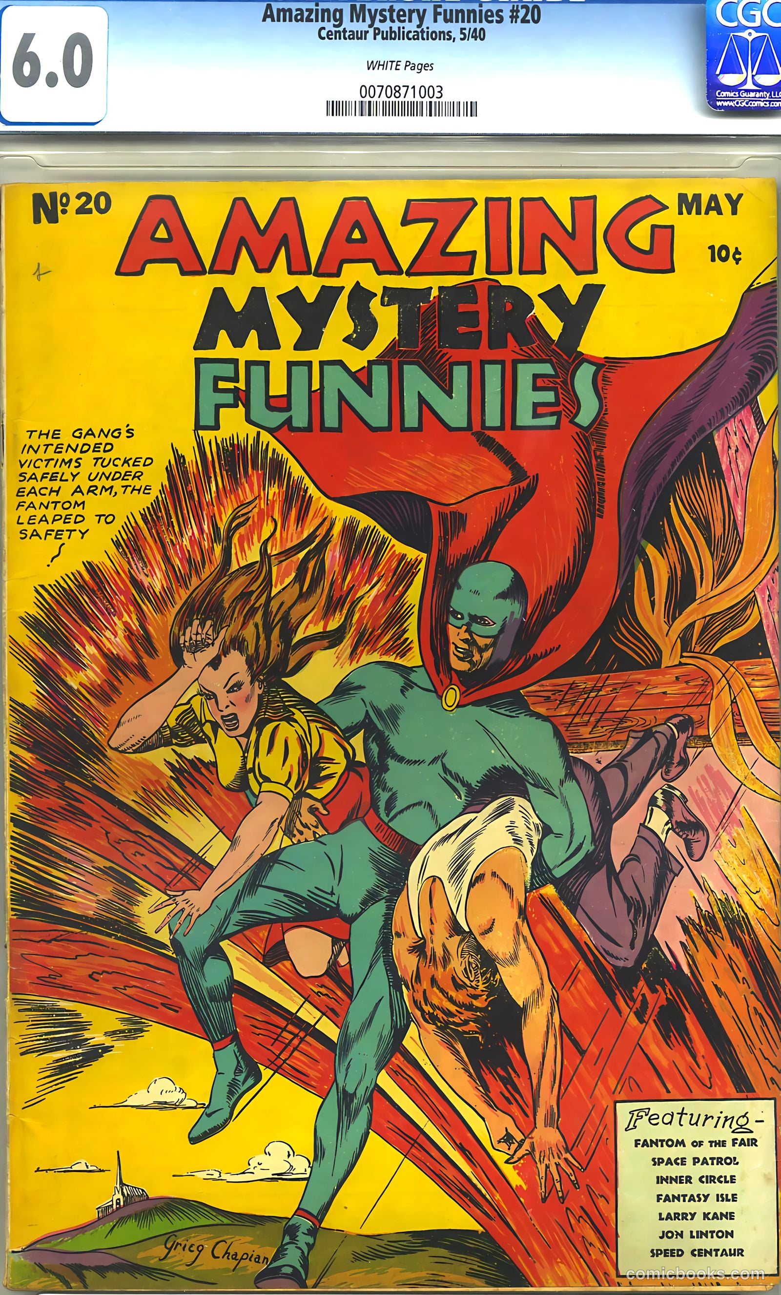 Amazing Mystery Funnies #20