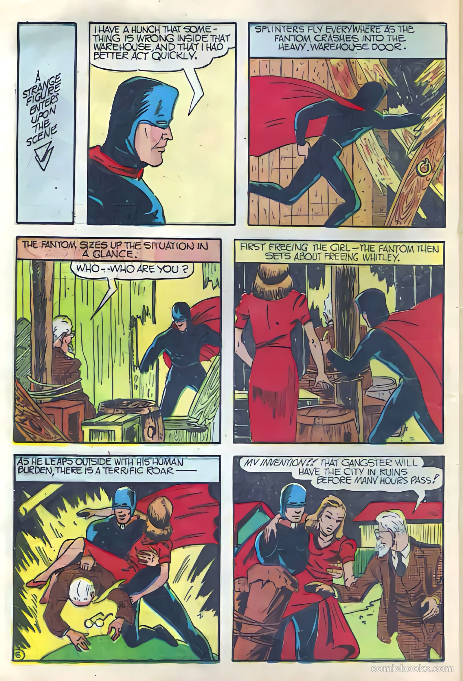 Amazing Mystery Funnies #20 (1940) — page 6 of 8