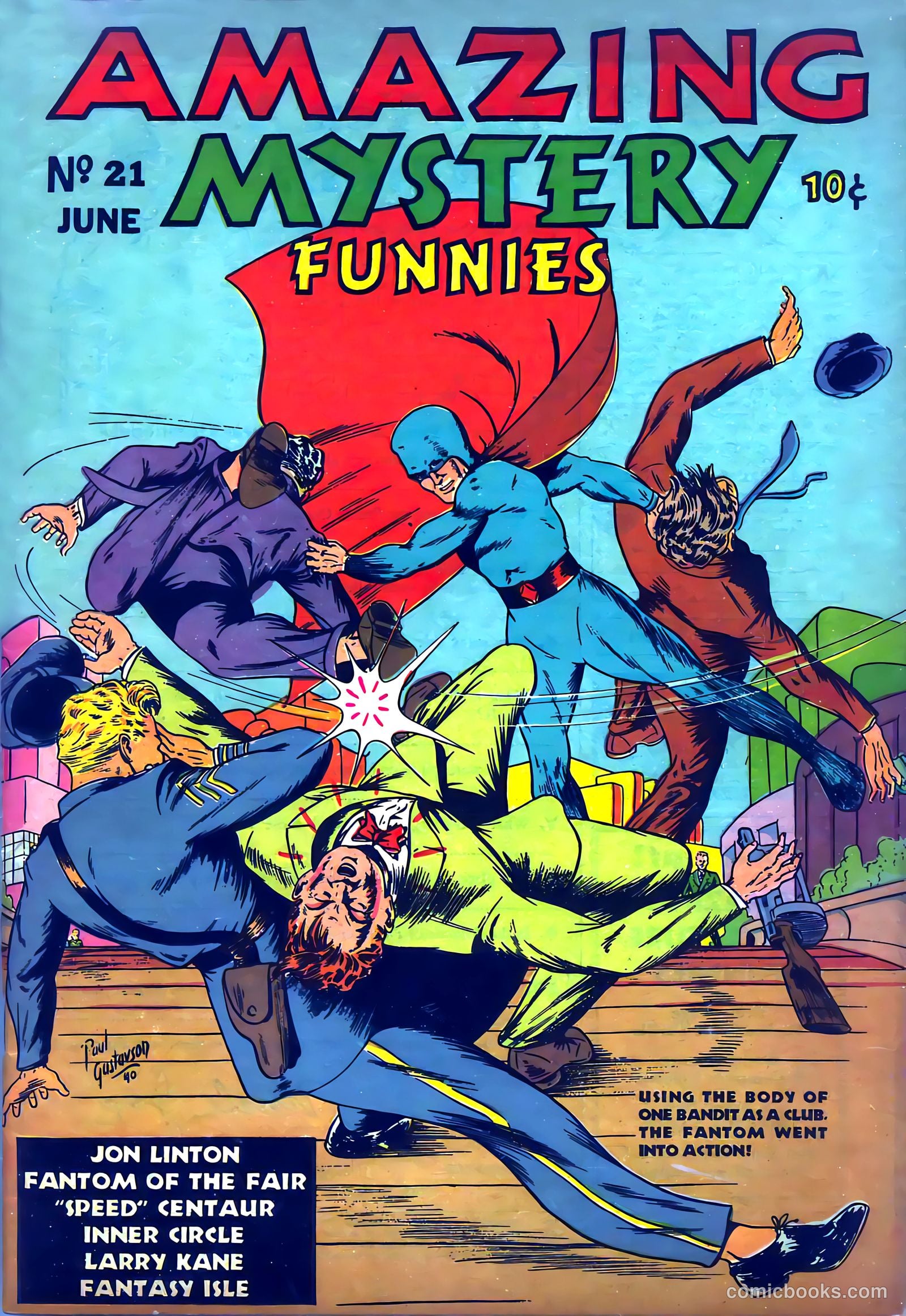 Amazing Mystery Funnies #21