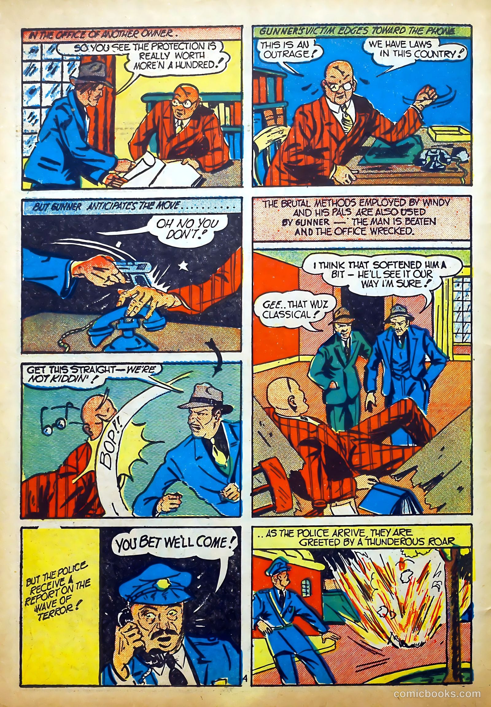 Amazing Mystery Funnies #21 (1940) — page 3 of 61