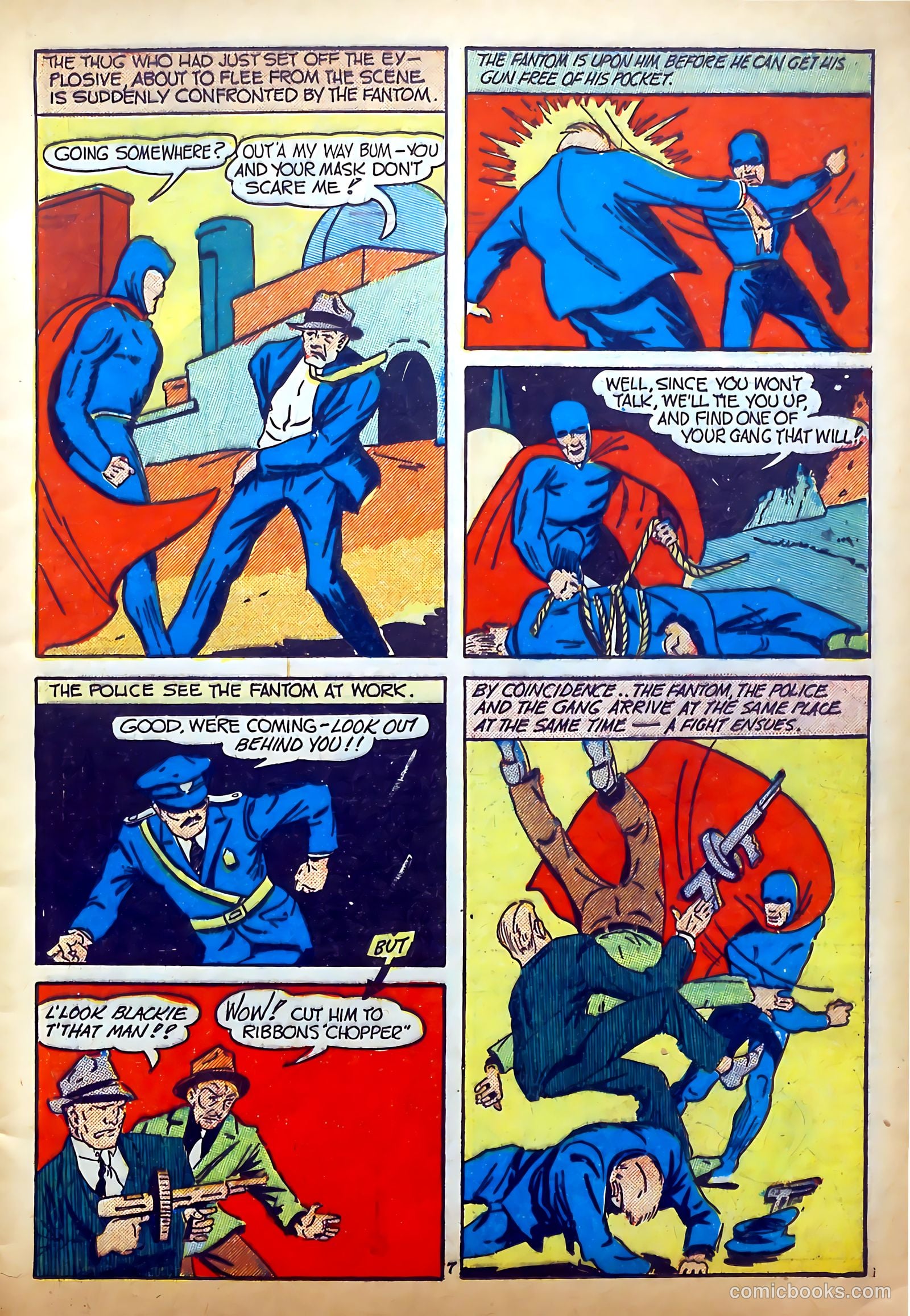 Amazing Mystery Funnies #21 (1940) — page 6 of 61