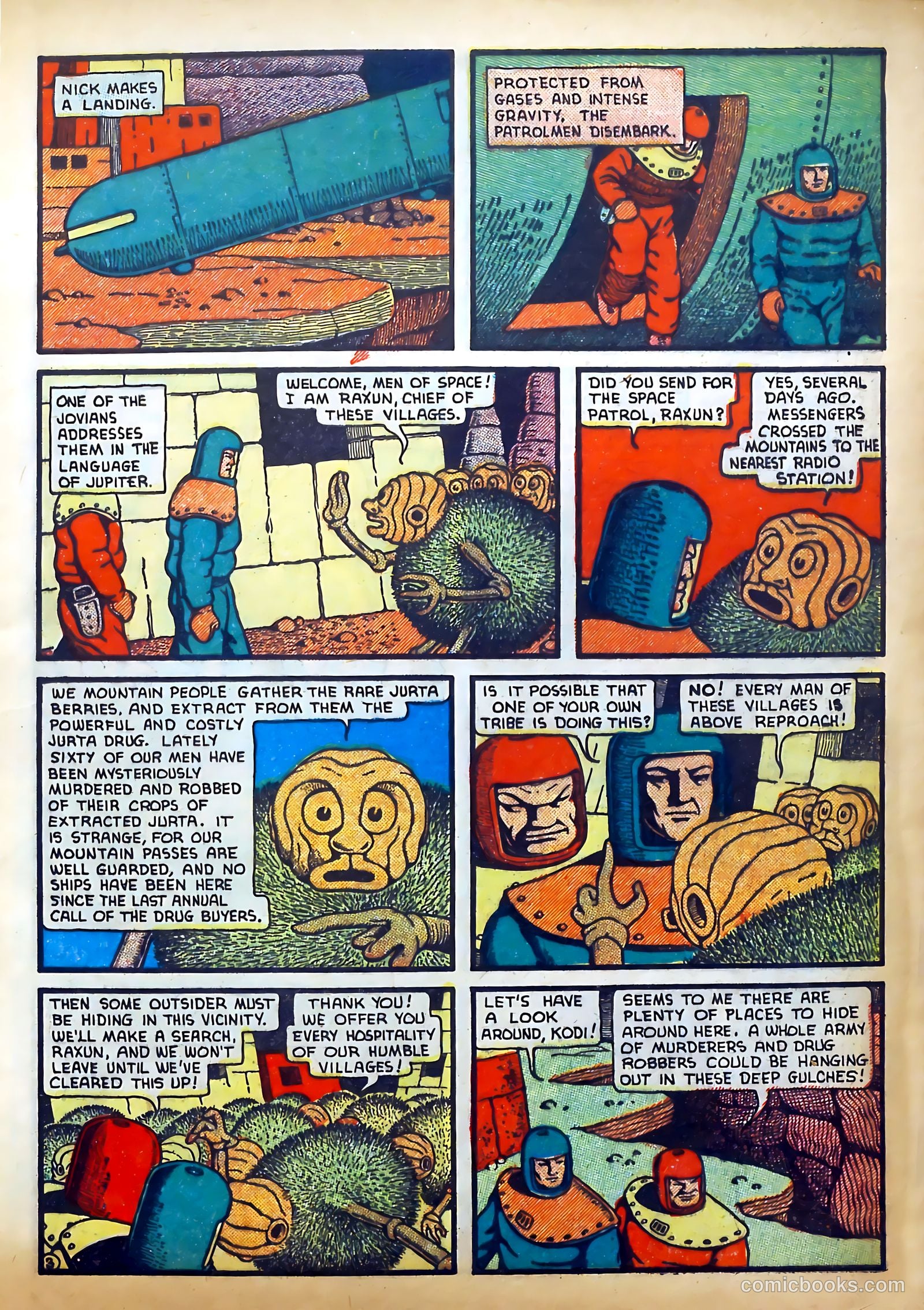 Amazing Mystery Funnies #21 (1940) — page 10 of 61