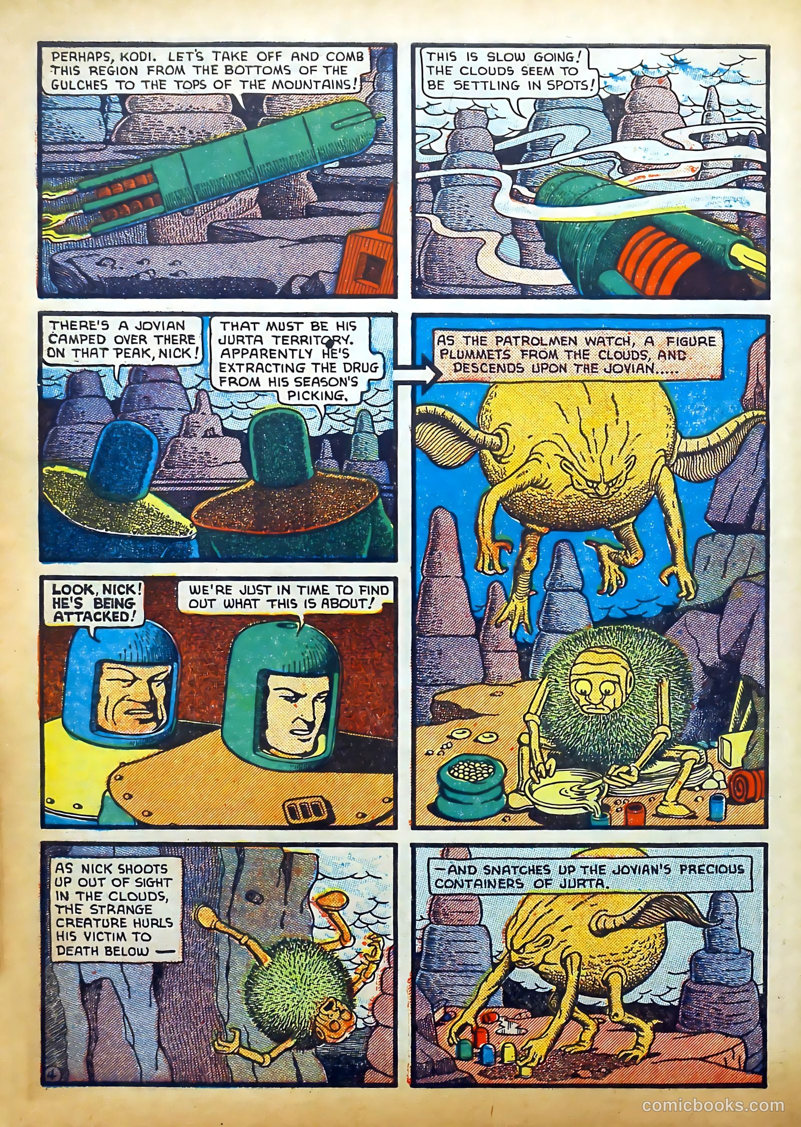 Amazing Mystery Funnies #21 (1940) — page 11 of 61