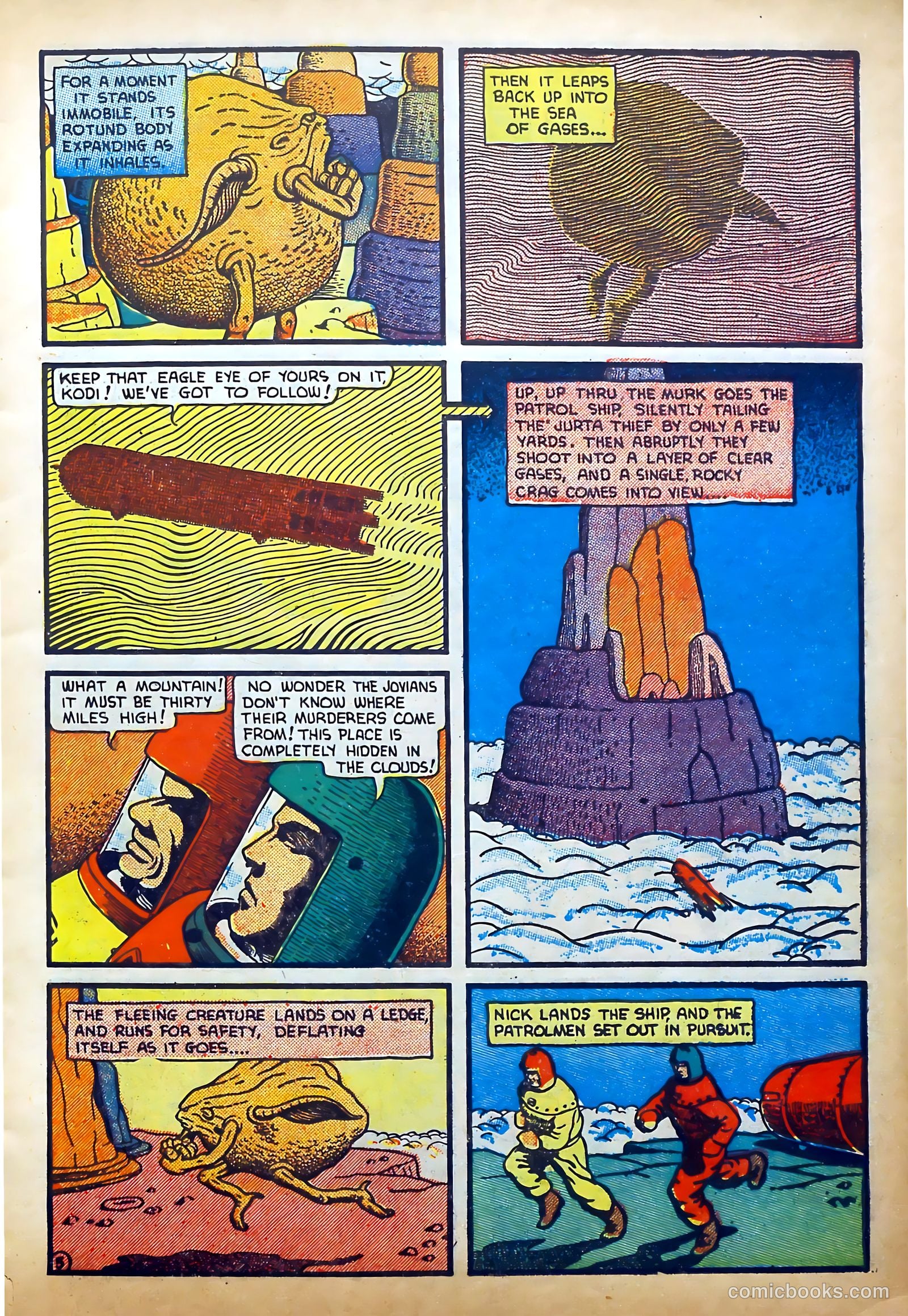 Amazing Mystery Funnies #21 (1940) — page 12 of 61