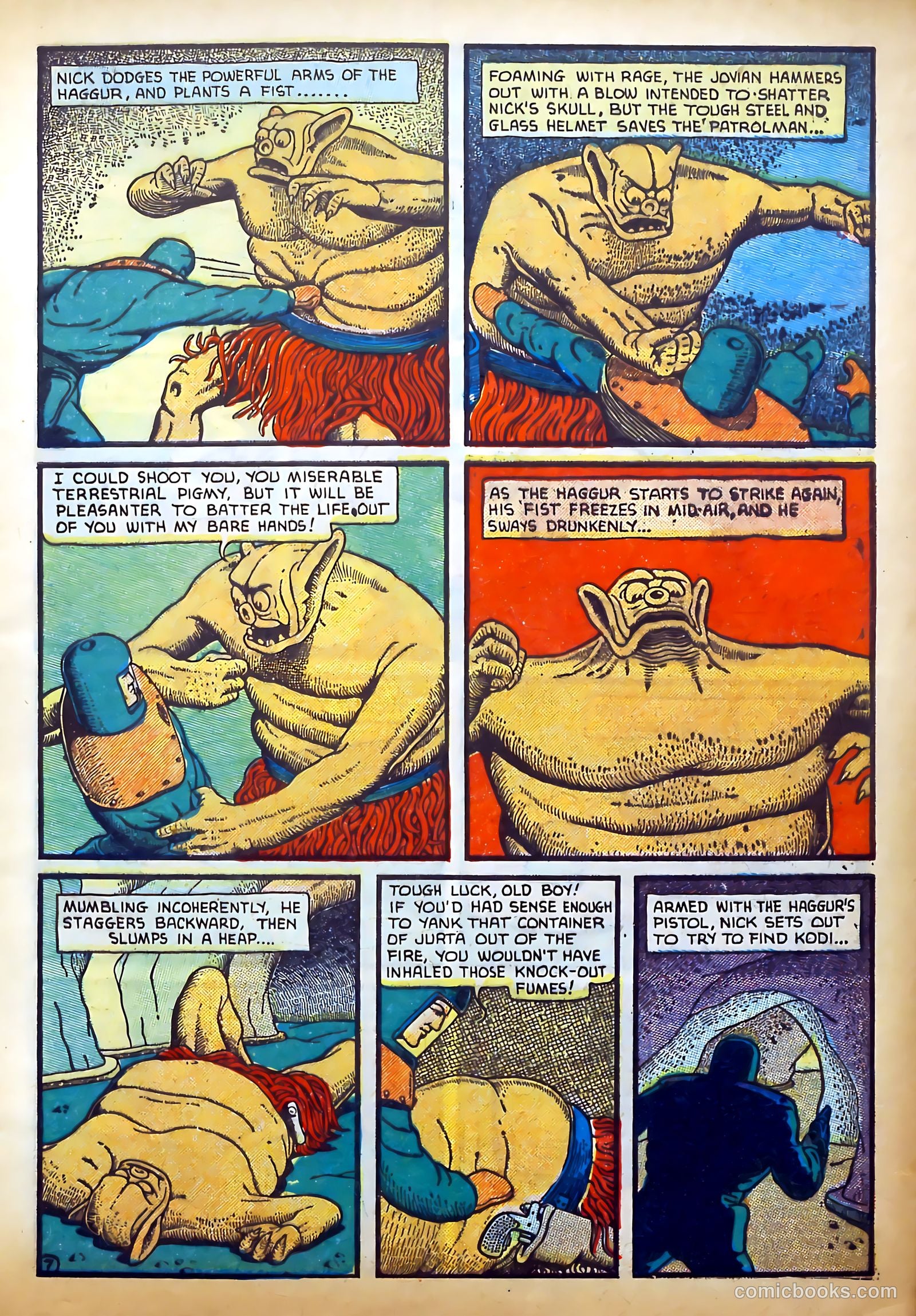 Amazing Mystery Funnies #21 (1940) — page 14 of 61