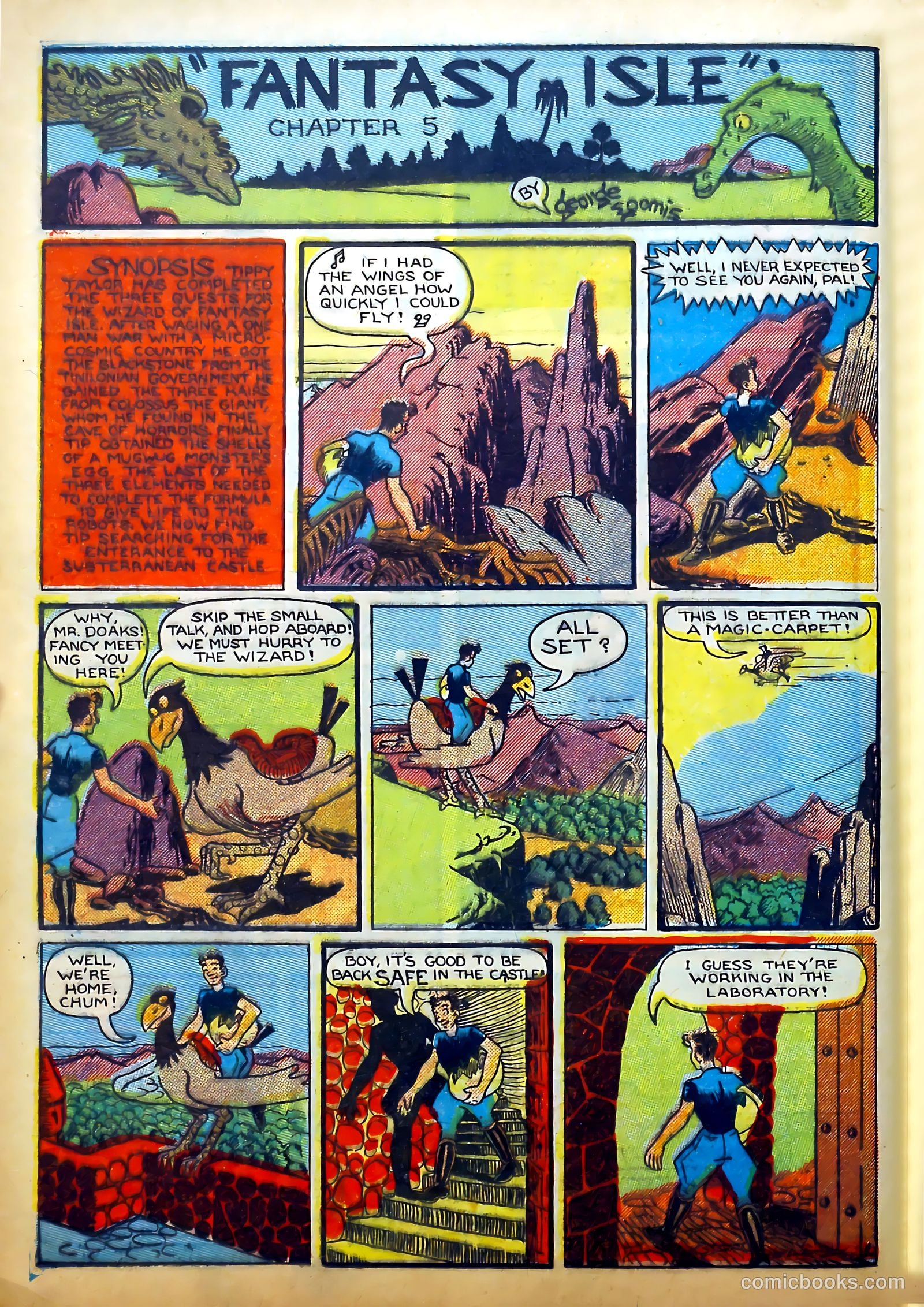 Amazing Mystery Funnies #21 (1940) — page 17 of 61