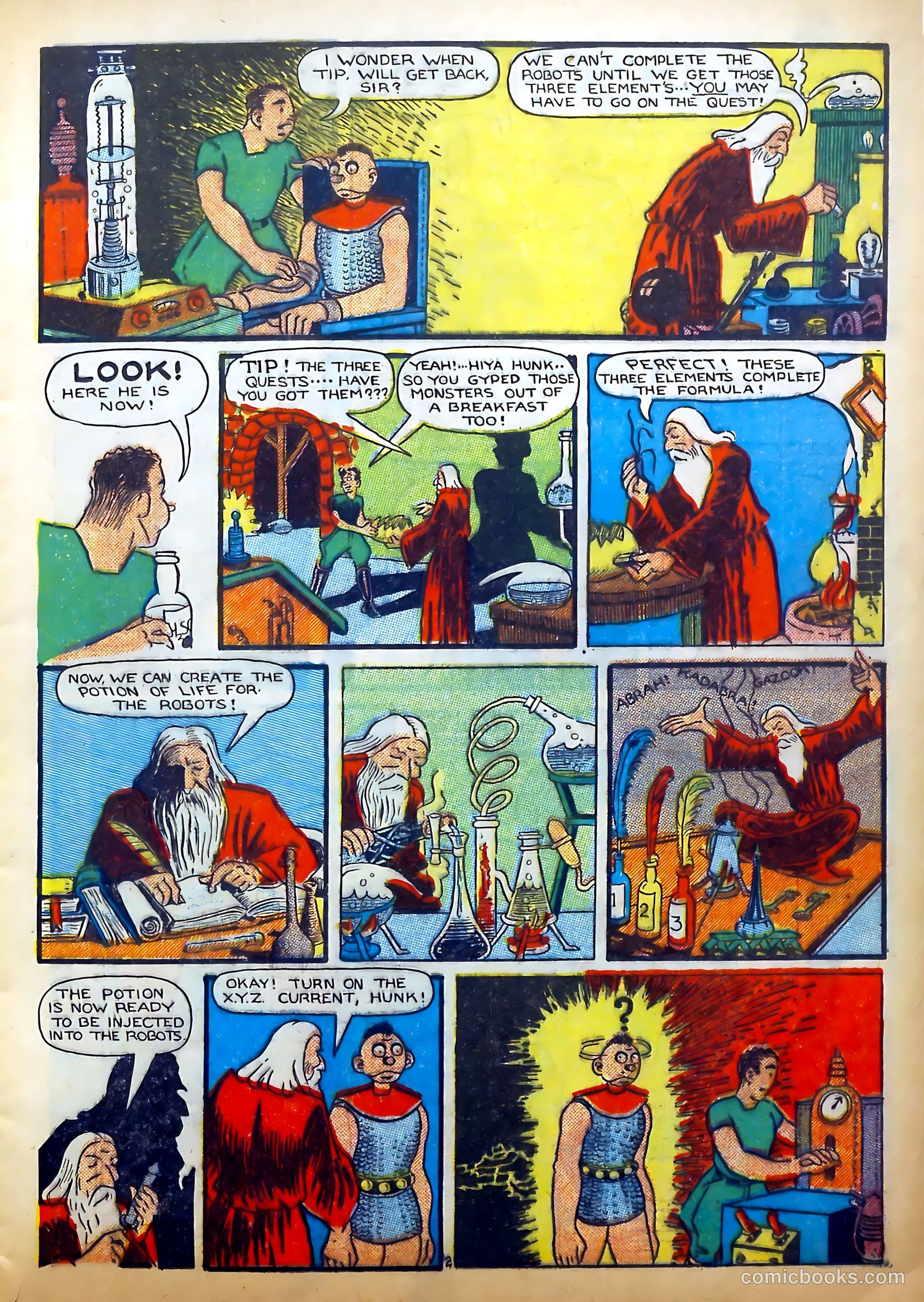 Amazing Mystery Funnies #21 (1940) — page 18 of 61