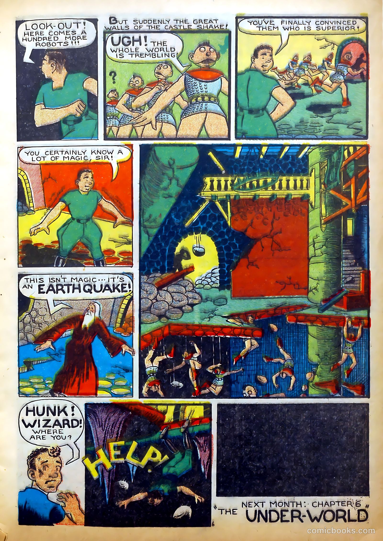 Amazing Mystery Funnies #21 (1940) — page 22 of 61