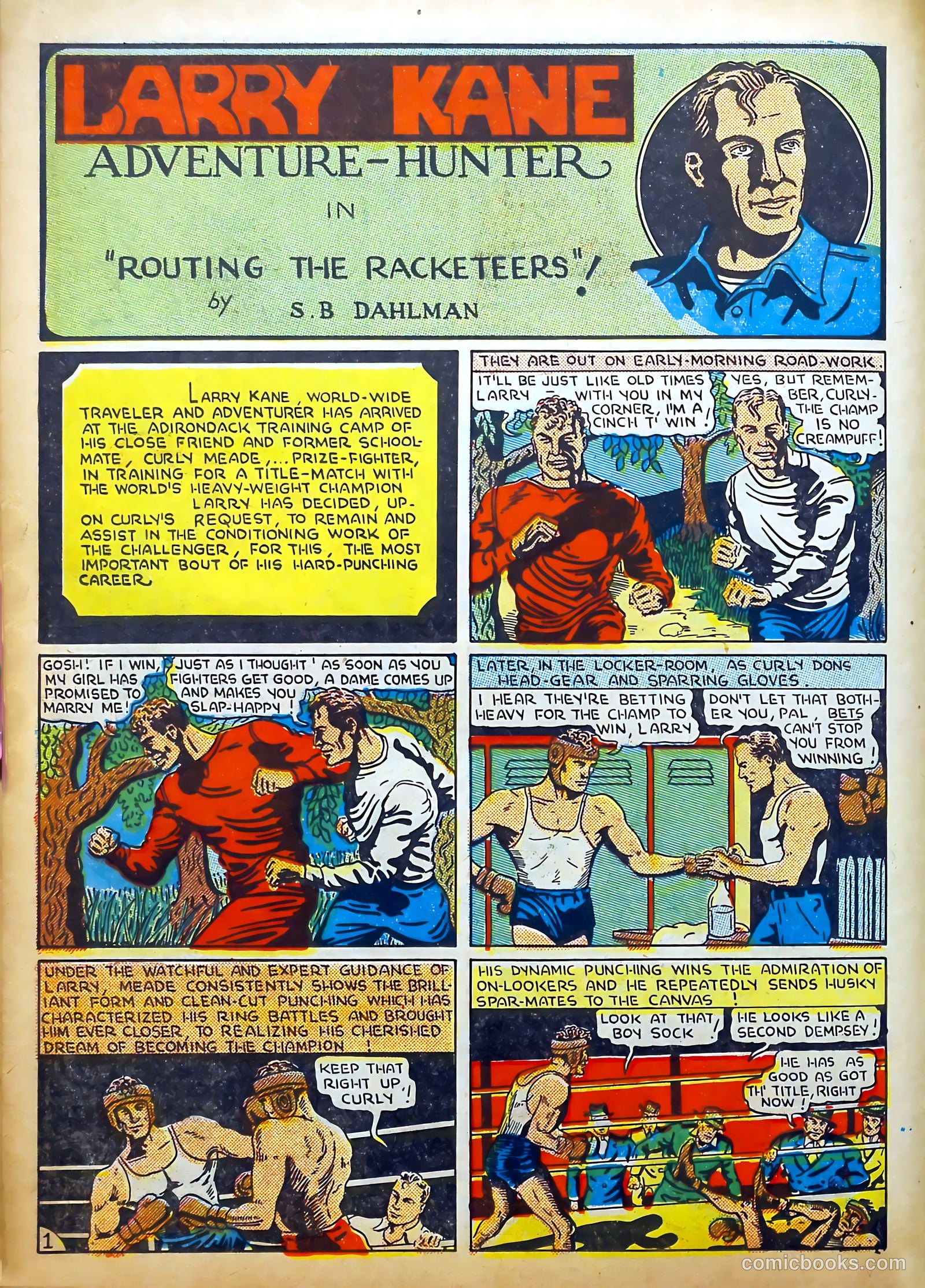 Amazing Mystery Funnies #21 (1940) — page 23 of 61