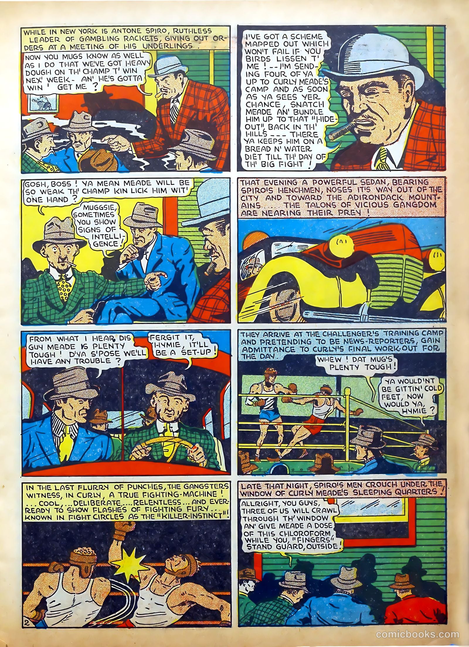 Amazing Mystery Funnies #21 (1940) — page 24 of 61