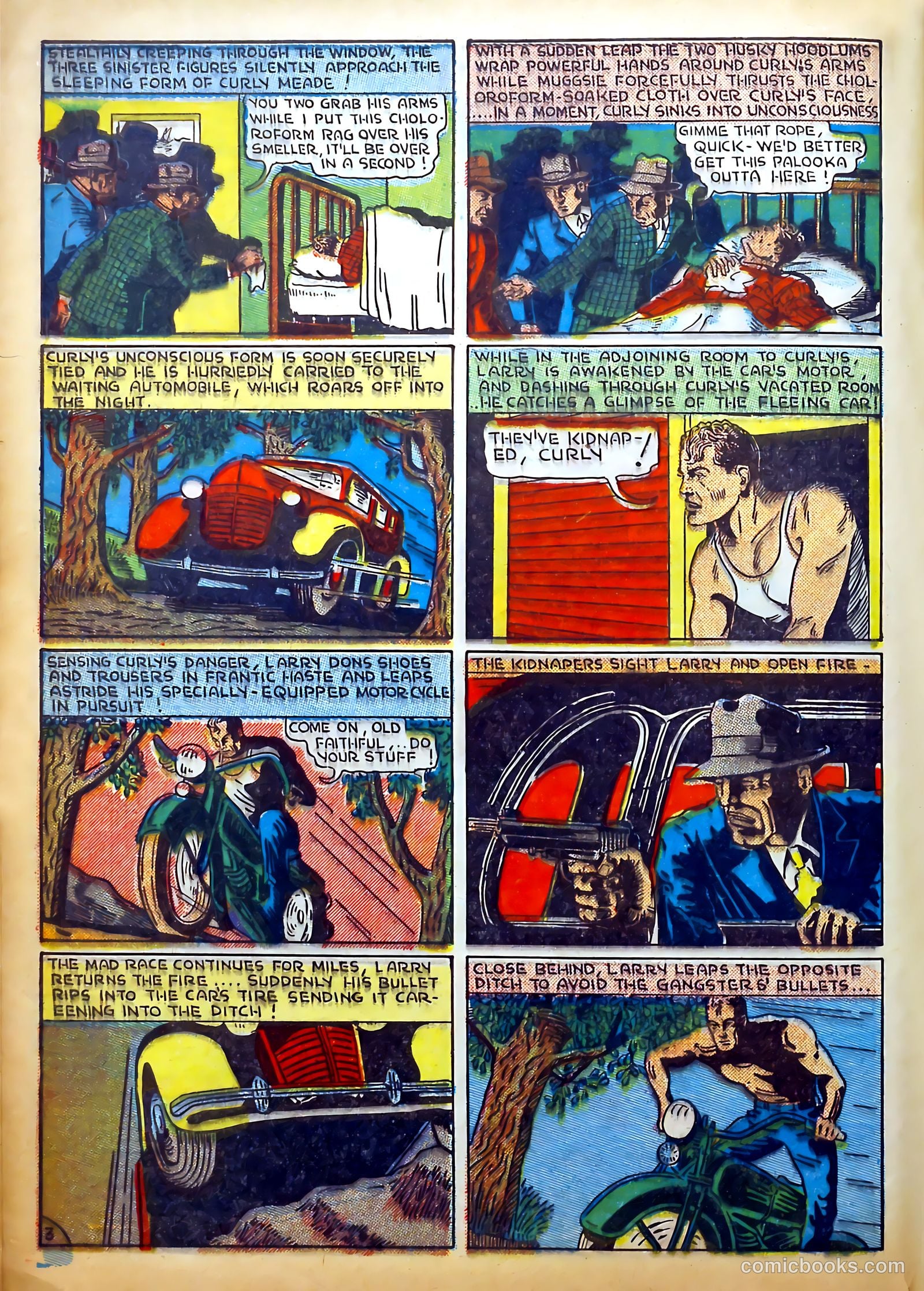 Amazing Mystery Funnies #21 (1940) — page 25 of 61